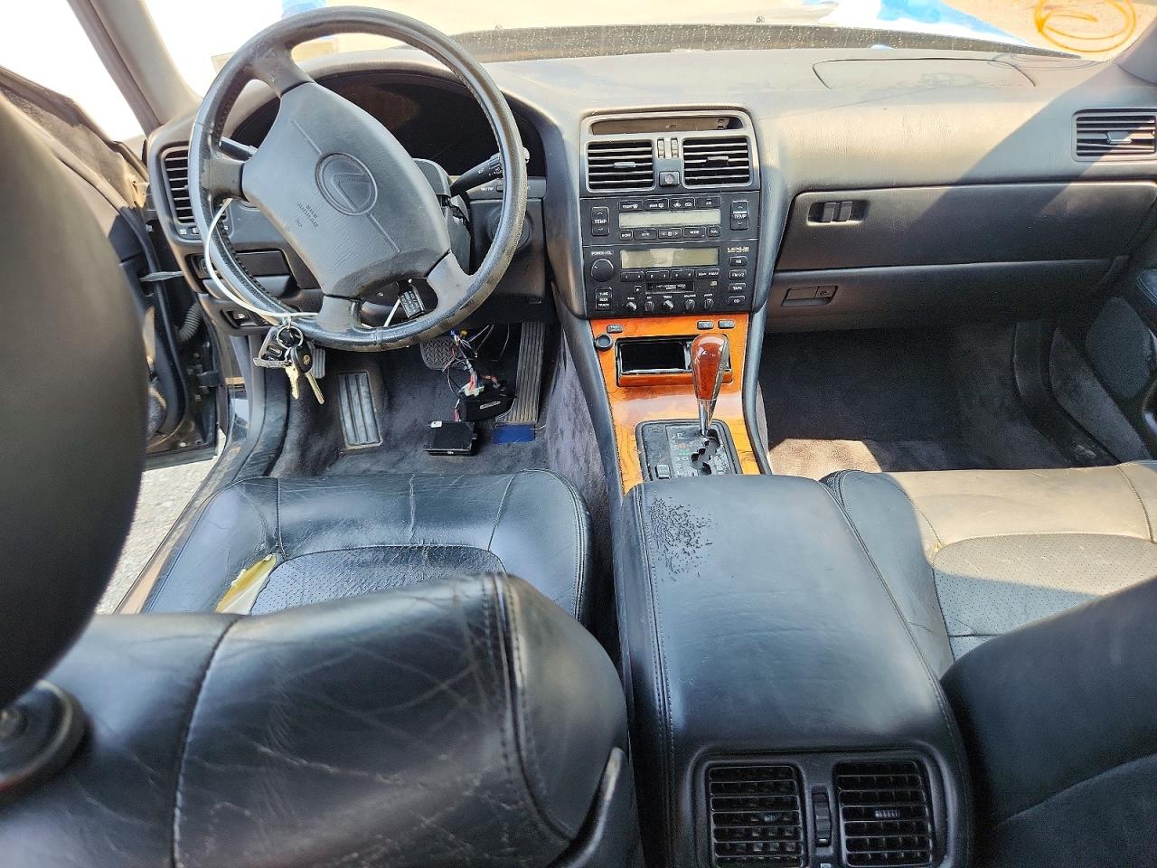 1997 Lexus Ls 400 Black vin: JT8BH28F3V0097691