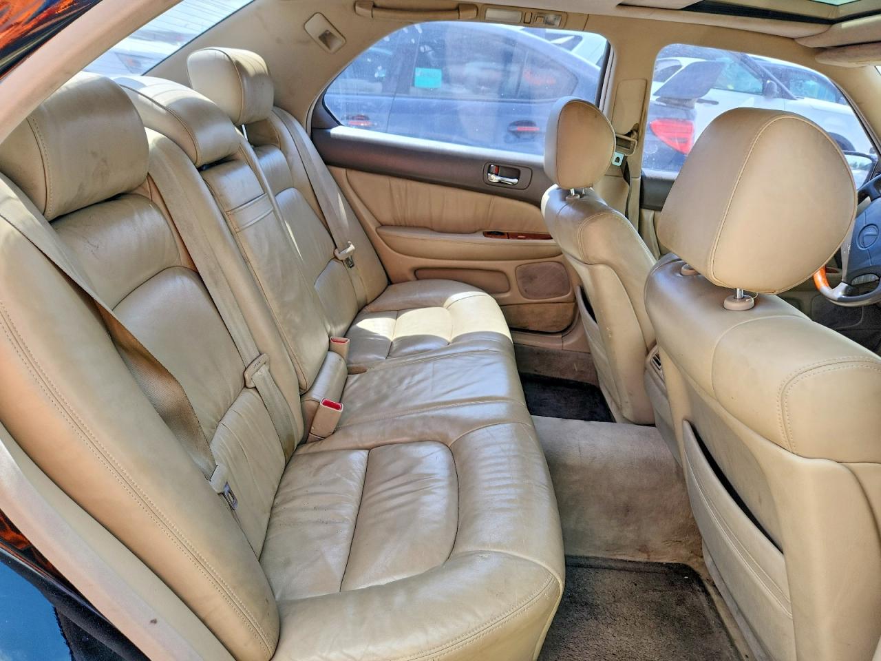 1998 Lexus Ls 400 Black vin: JT8BH28F3W0129945