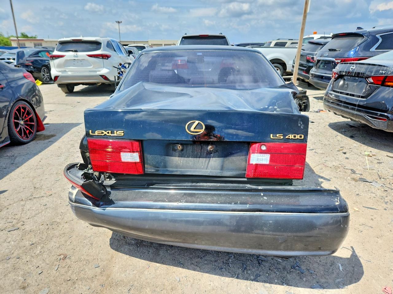 1998 Lexus Ls 400 Black vin: JT8BH28F3W0129945