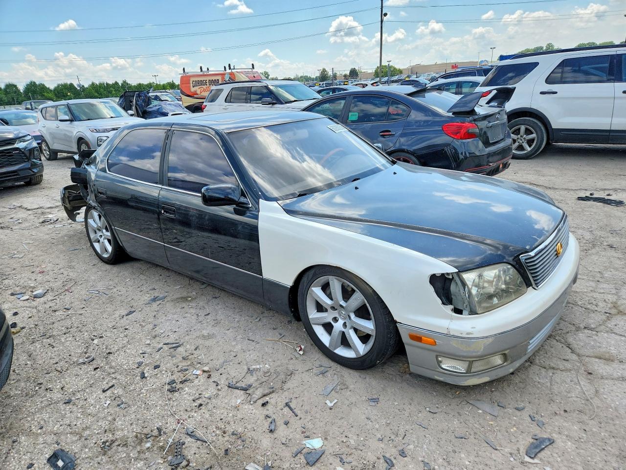 1998 Lexus Ls 400 Black vin: JT8BH28F3W0129945
