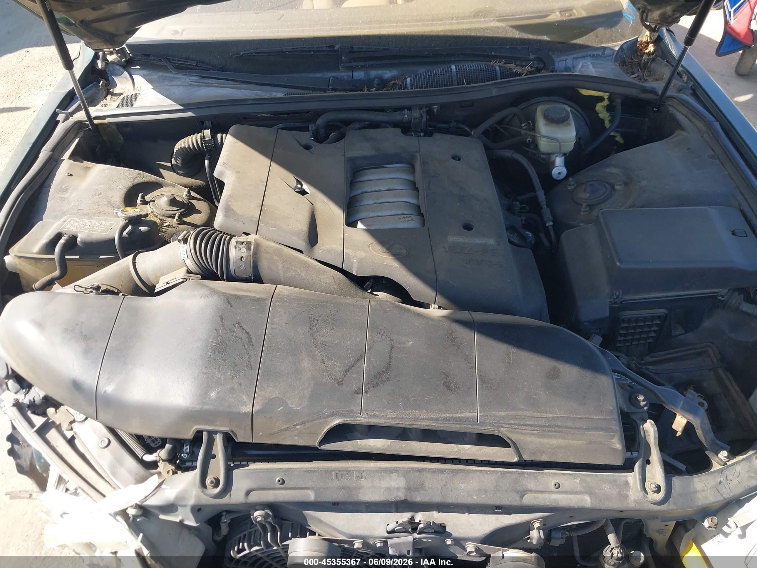 1999 Lexus Ls 400   Green vin: JT8BH28F3X0149971