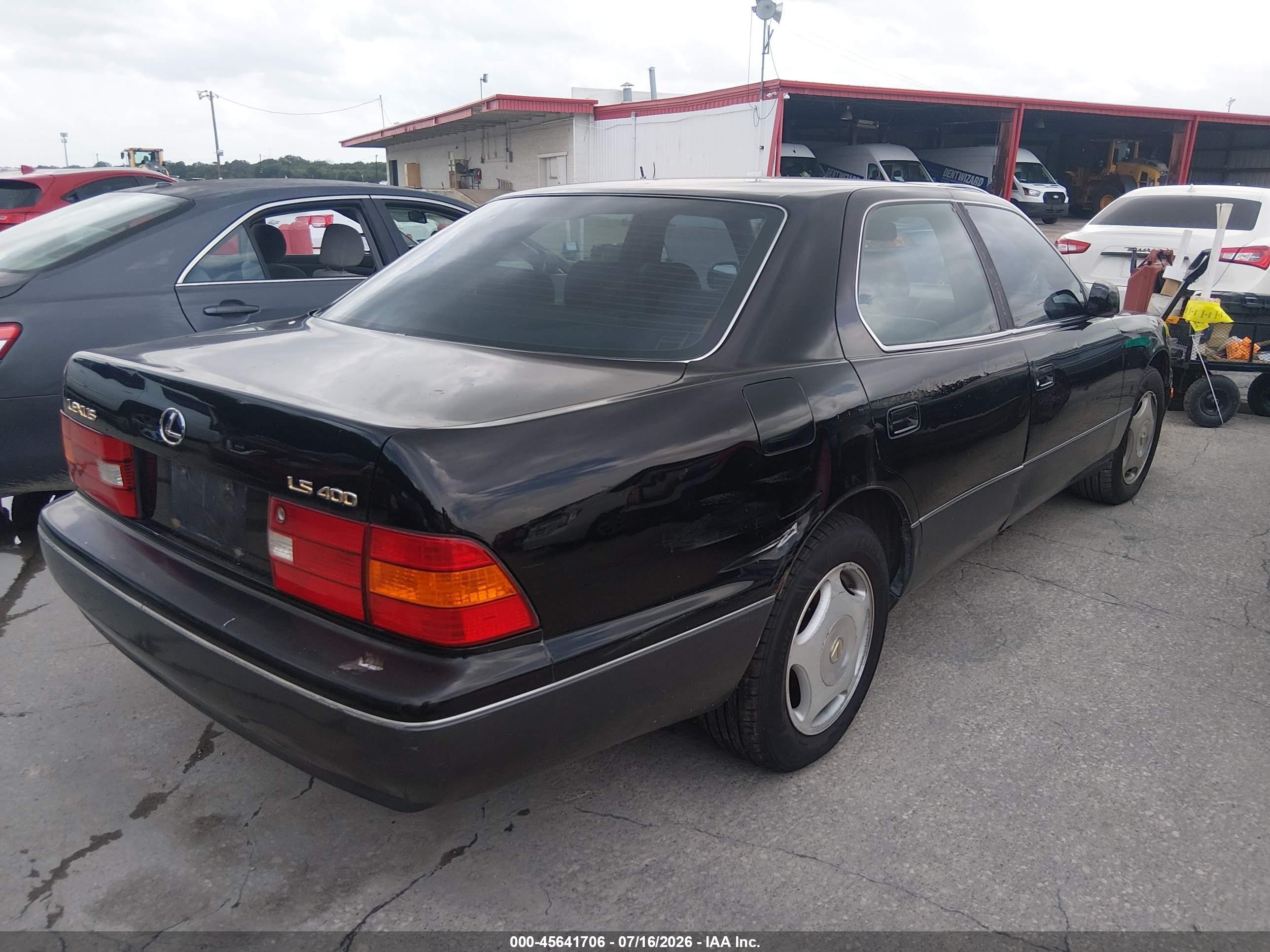 1999 Lexus Ls 400   Black vin: JT8BH28F3X0164664
