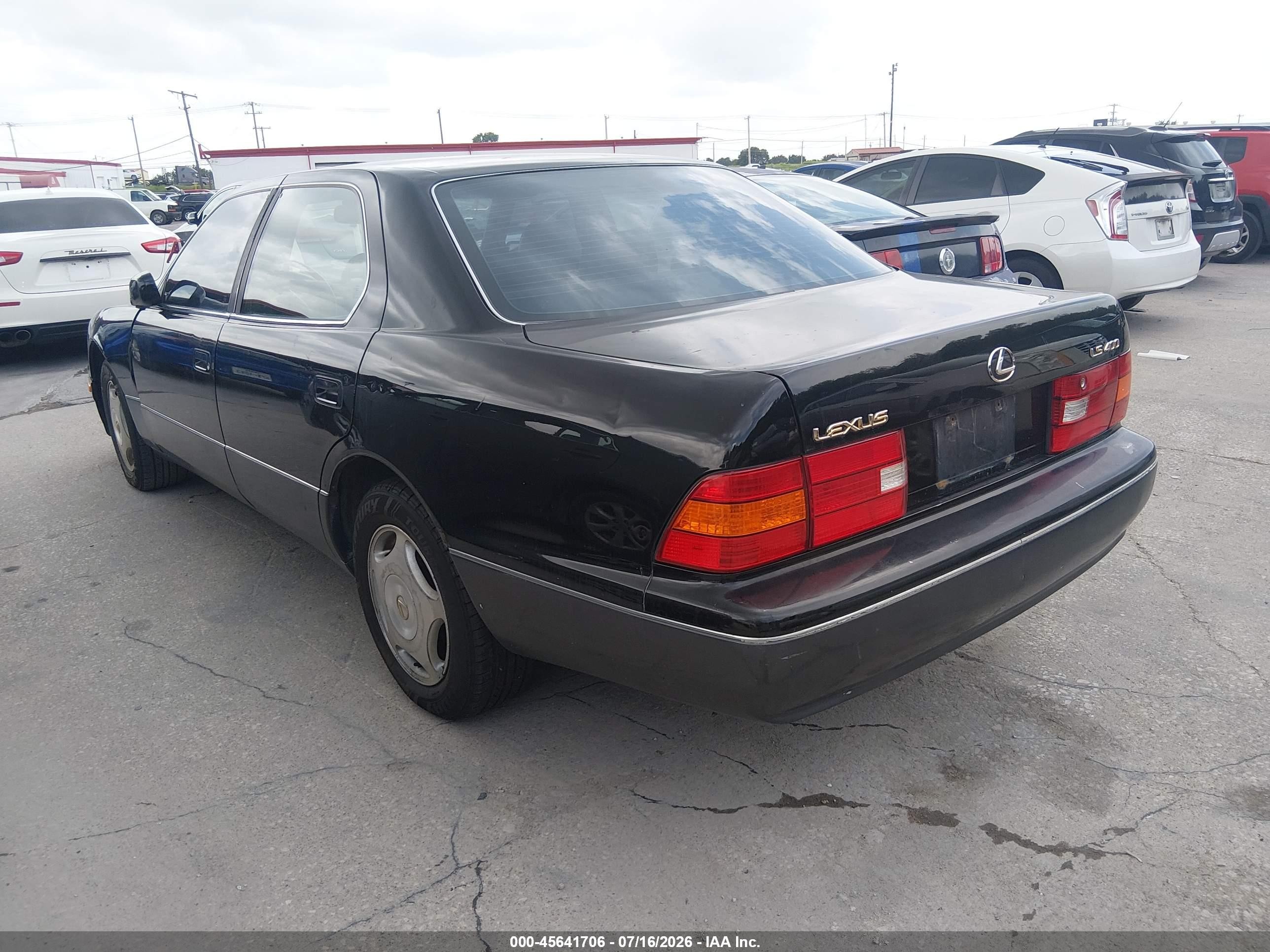 1999 Lexus Ls 400   Black vin: JT8BH28F3X0164664