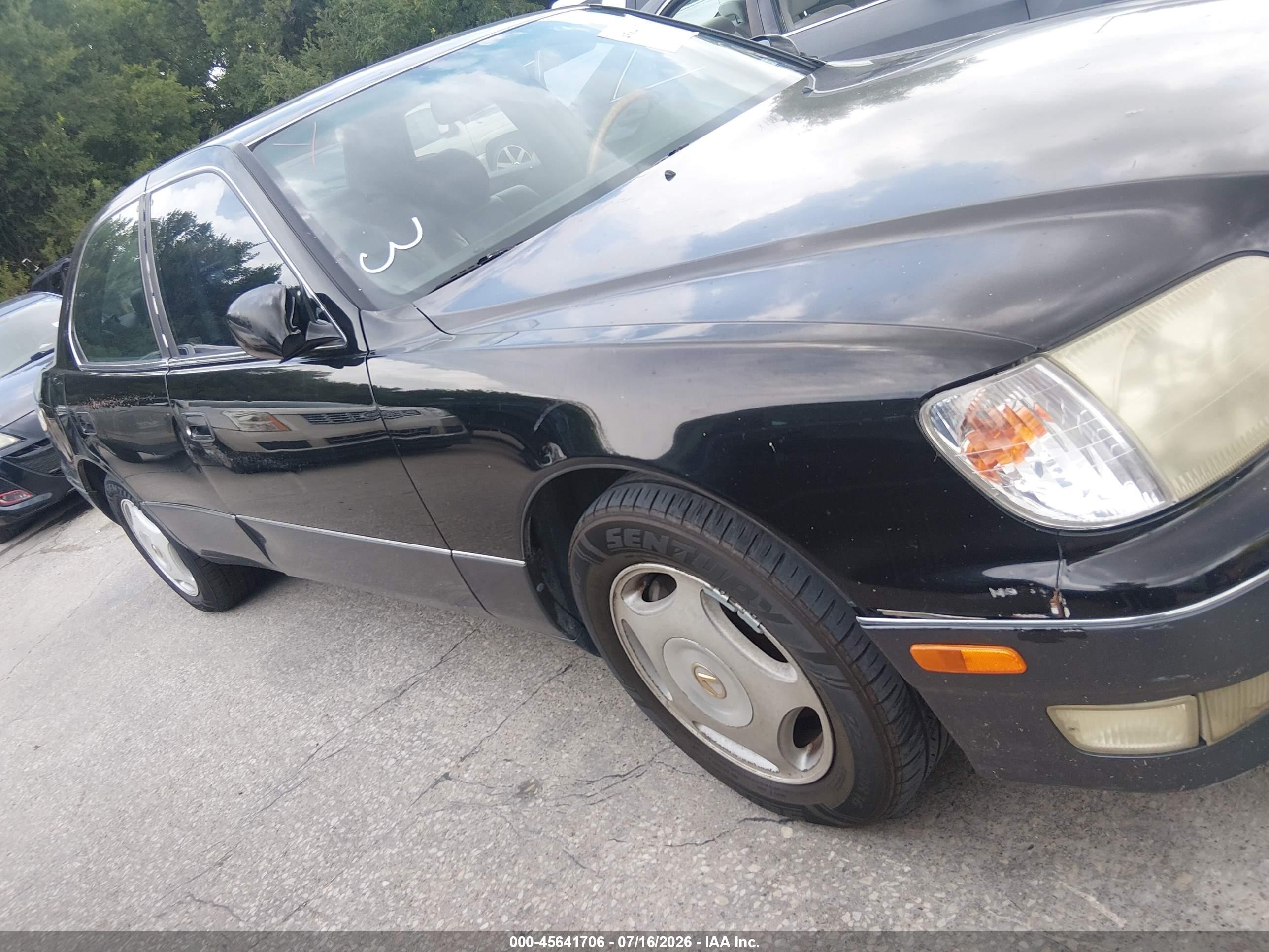 1999 Lexus Ls 400   Black vin: JT8BH28F3X0164664