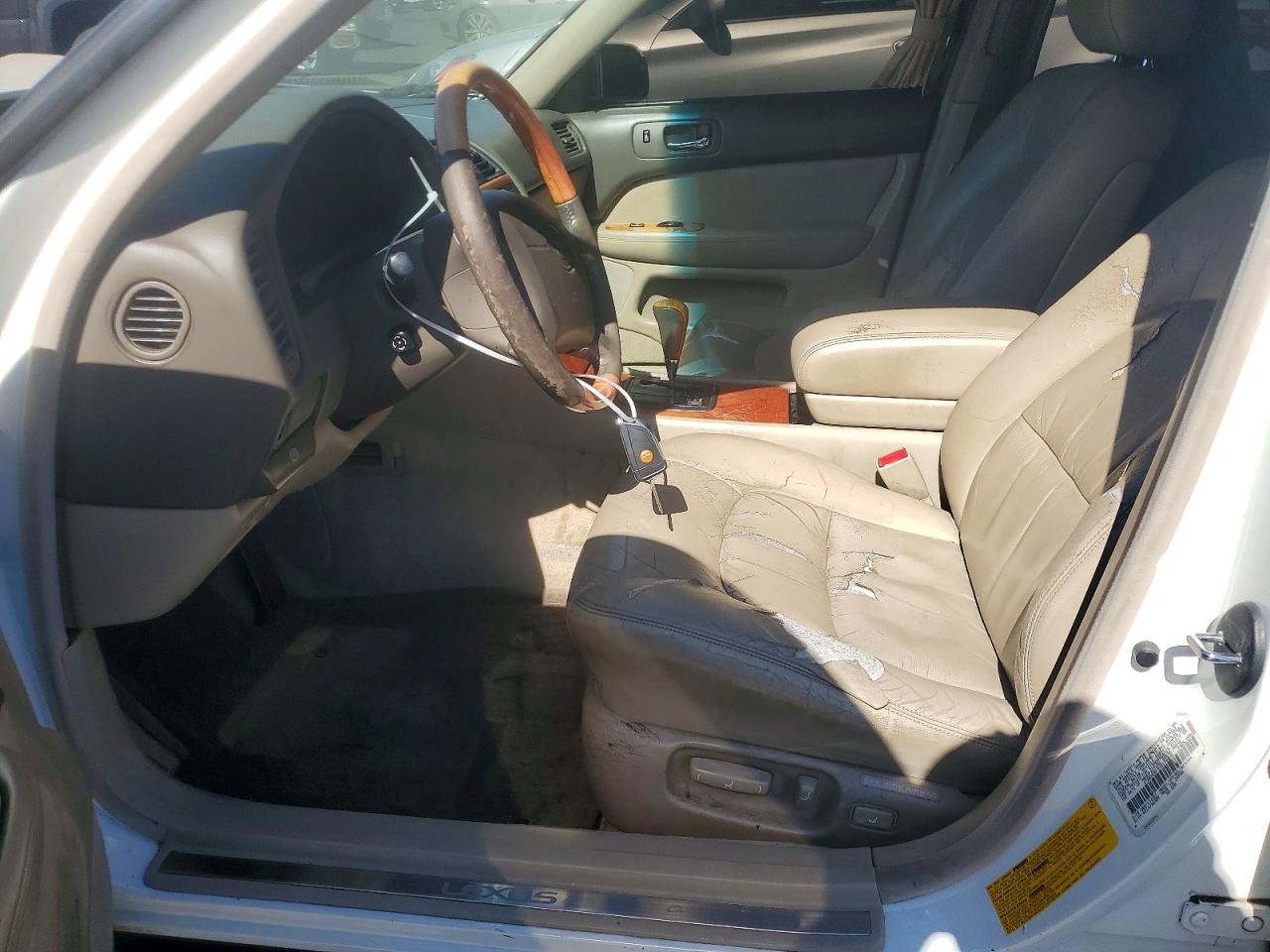 2000 Lexus Ls 400 White vin: JT8BH28F3Y0174919
