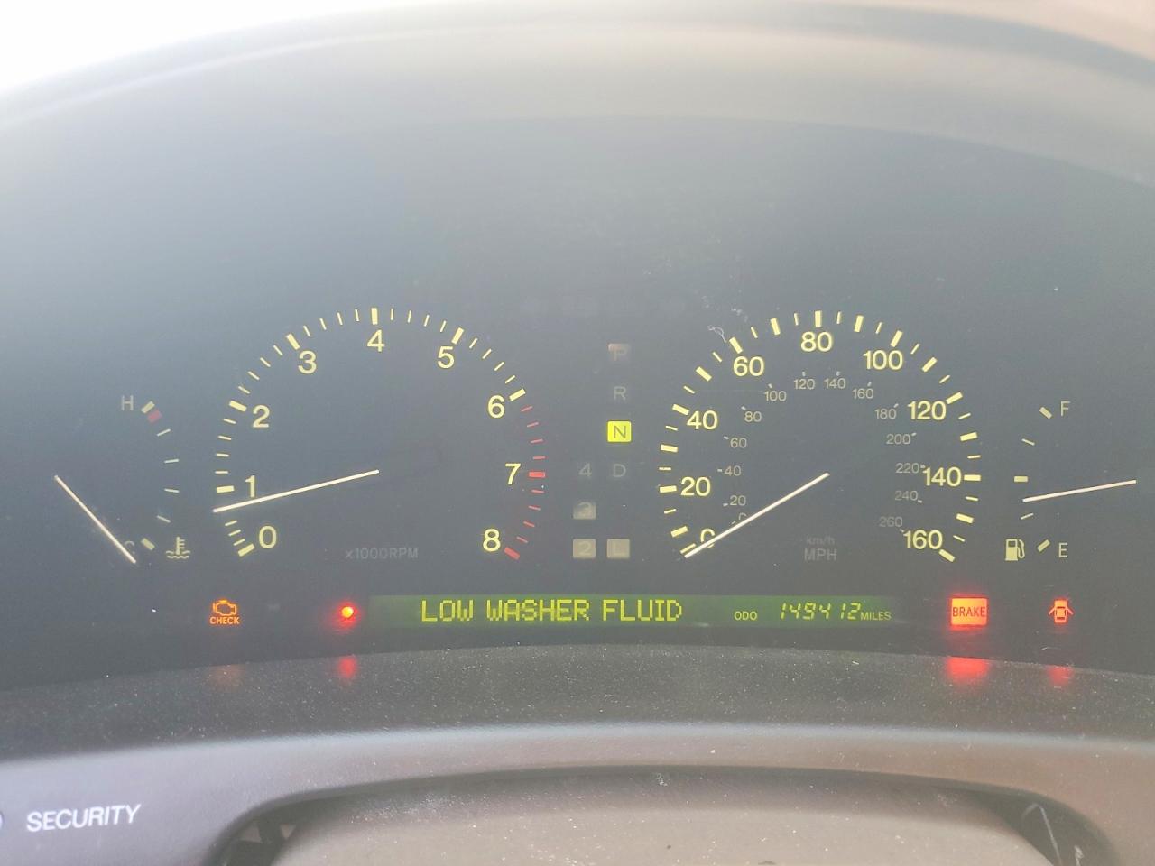 2000 Lexus Ls 400 White vin: JT8BH28F3Y0174919