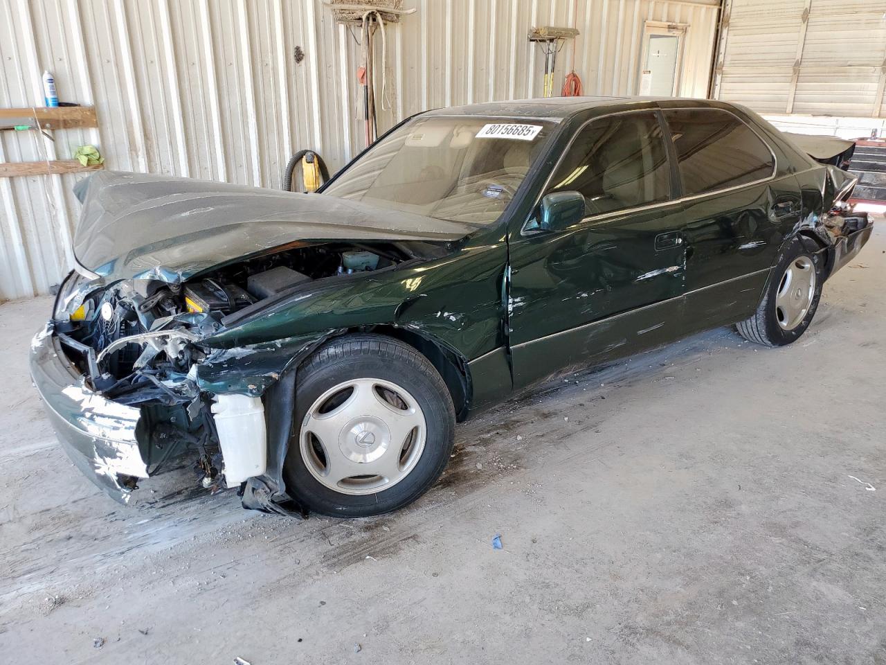 2000 Lexus Ls 400 Green vin: JT8BH28F3Y0179666