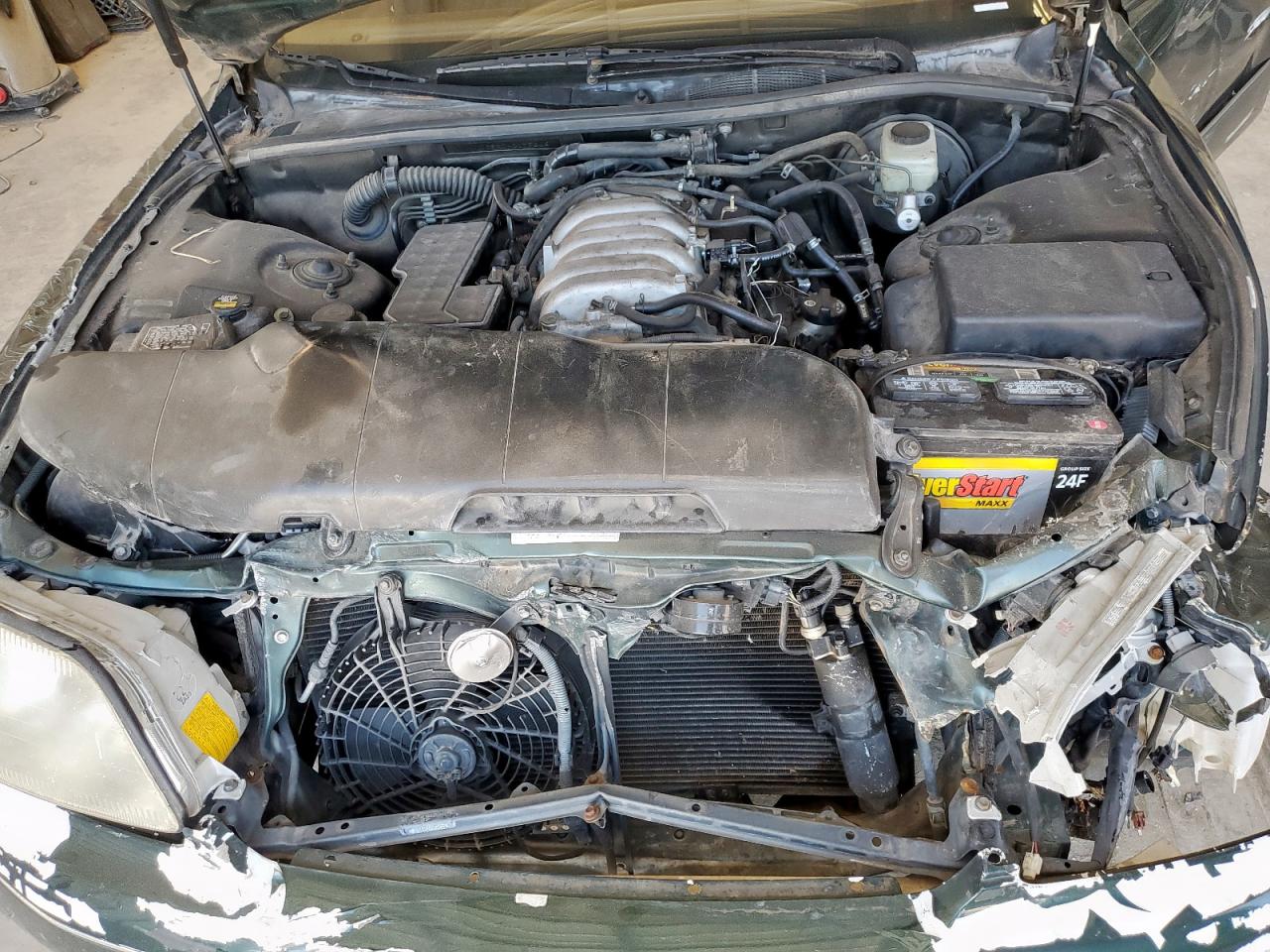 2000 Lexus Ls 400 Green vin: JT8BH28F3Y0179666