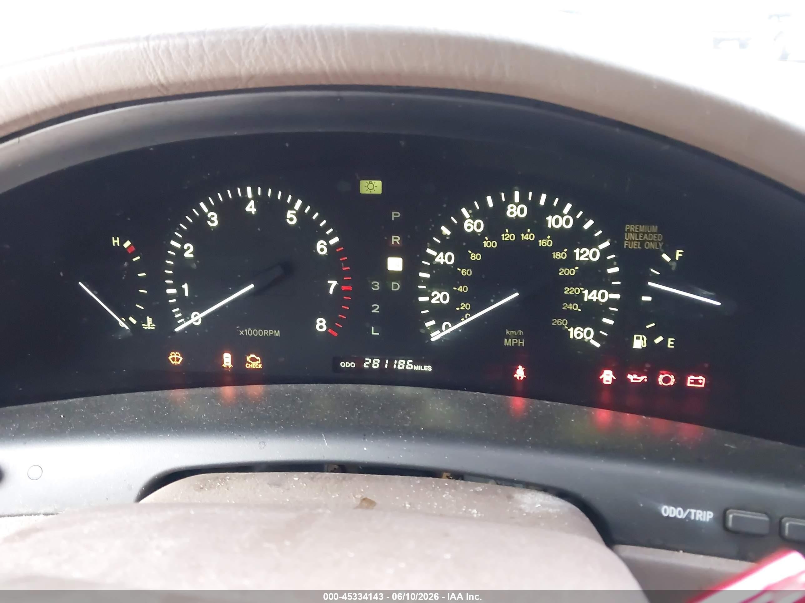 1997 Lexus Ls 400   Gray vin: JT8BH28F4V0077109