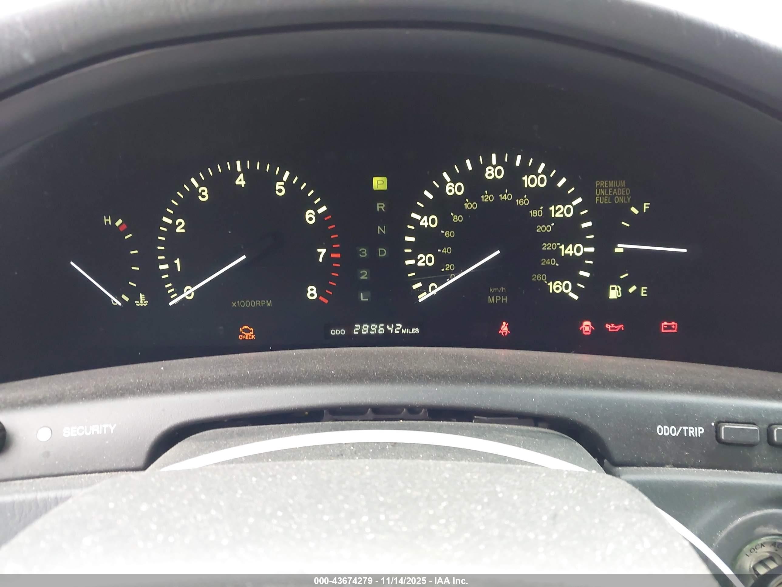 1997 Lexus Ls 400   Green vin: JT8BH28F4V0097571