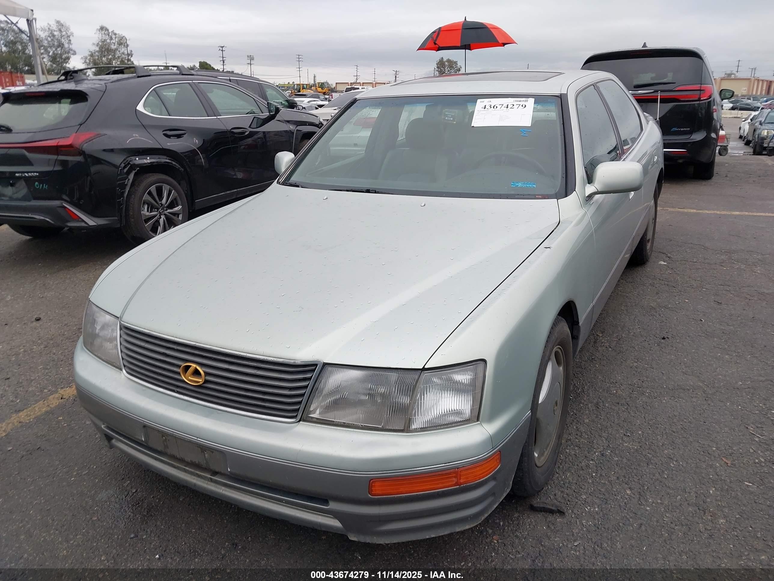 1997 Lexus Ls 400   Green vin: JT8BH28F4V0097571