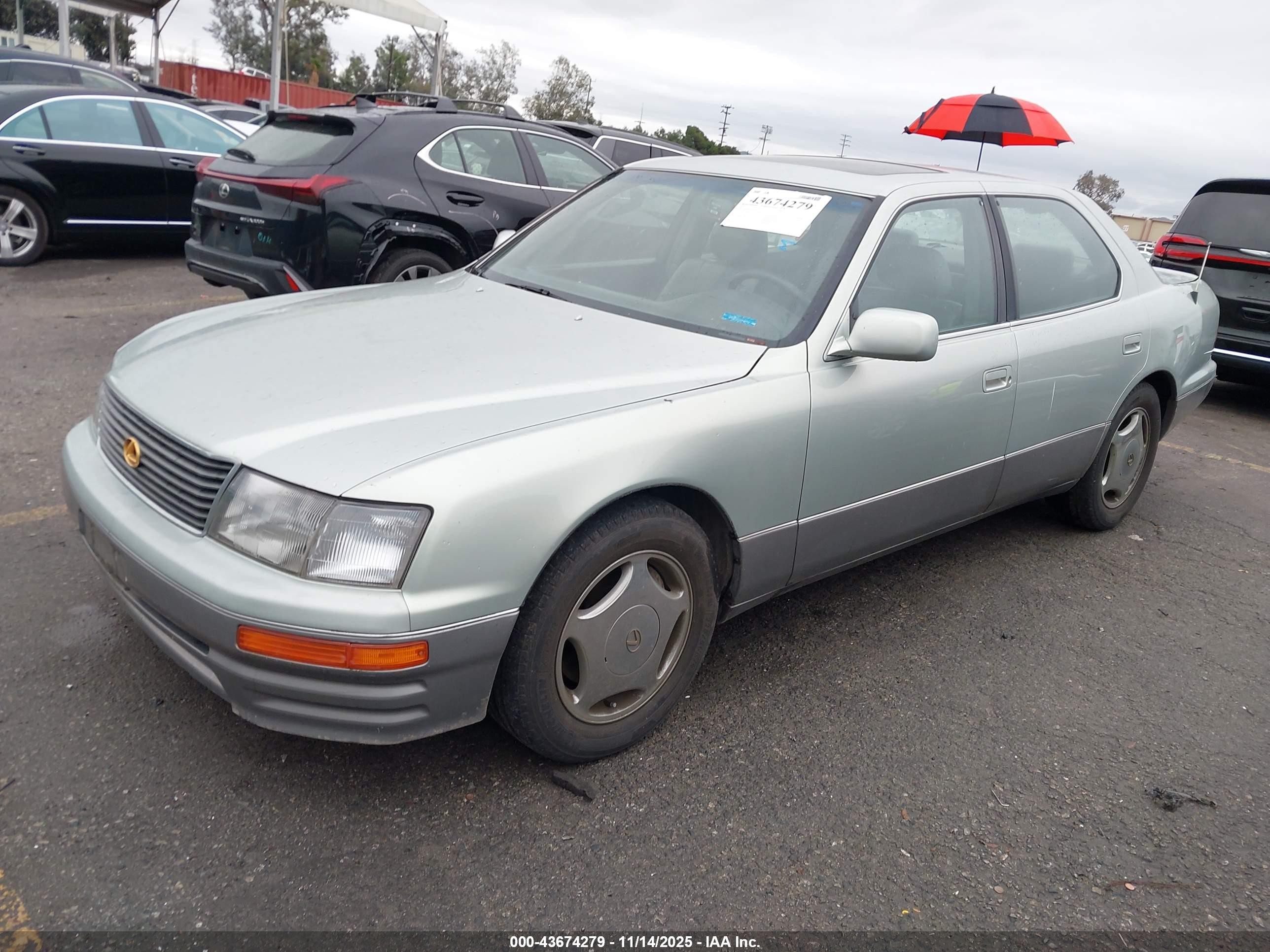 1997 Lexus Ls 400   Green vin: JT8BH28F4V0097571