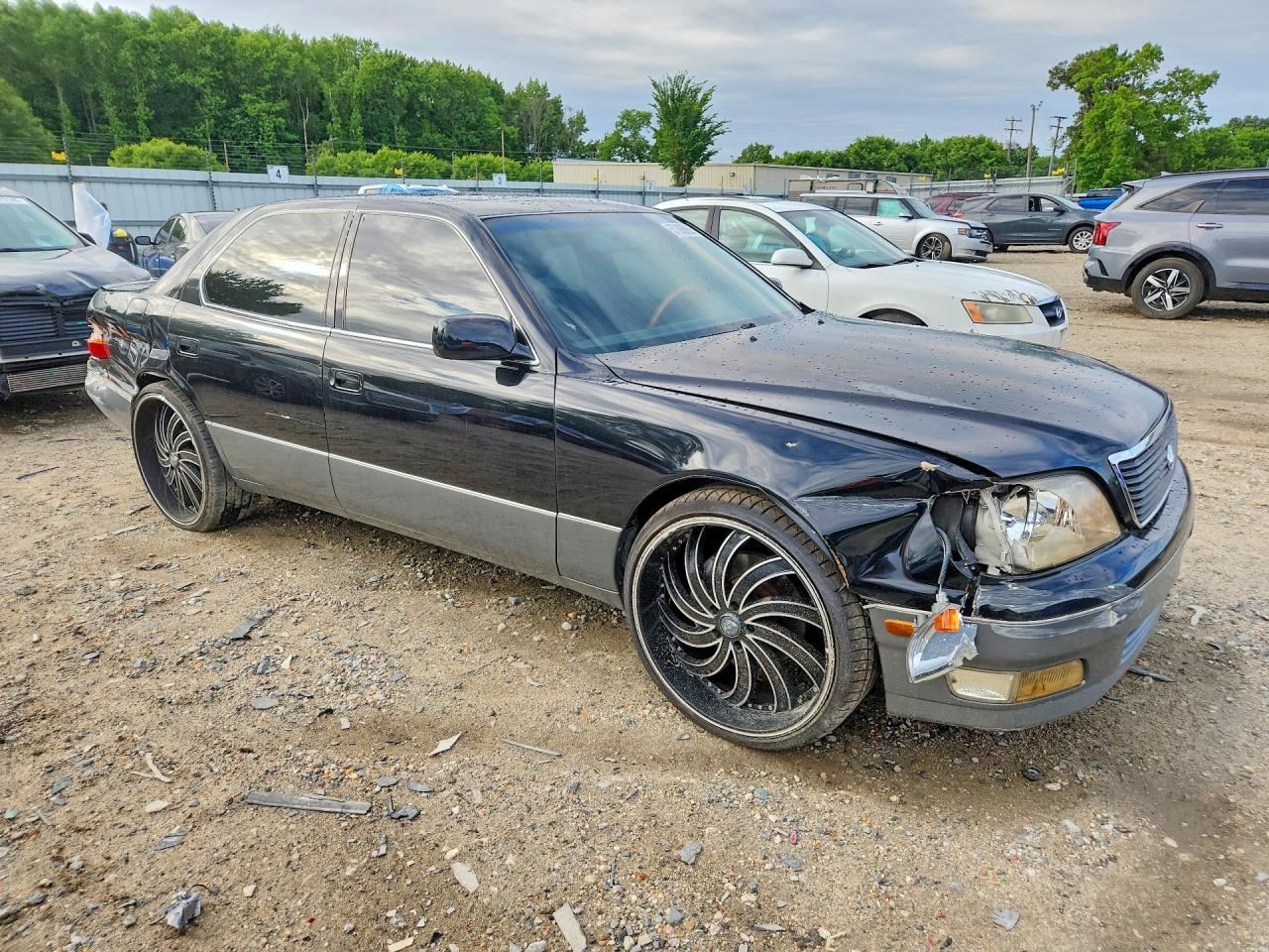 1999 Lexus Ls 400 Black vin: JT8BH28F4X0143337