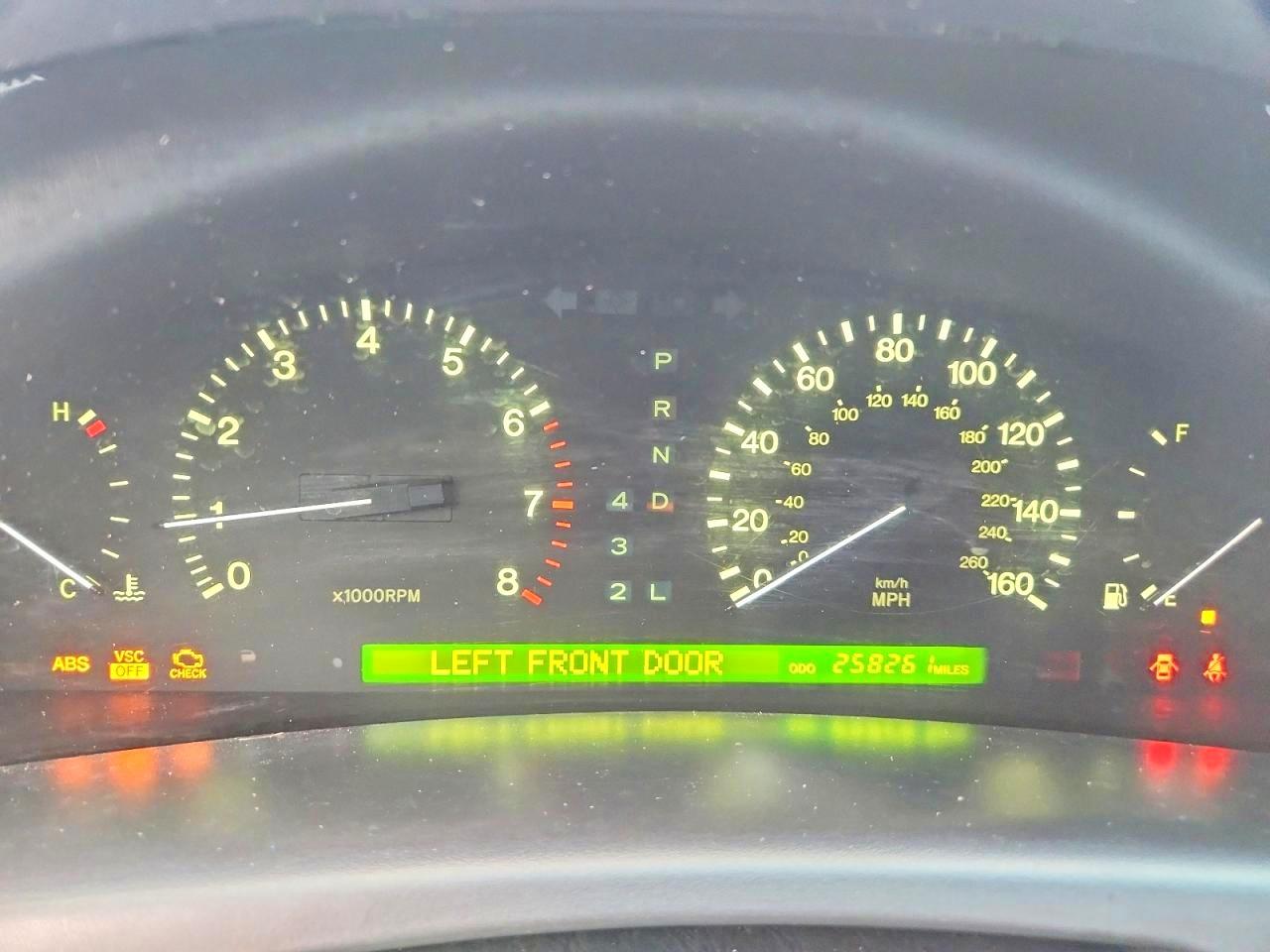 1999 Lexus Ls 400 Black vin: JT8BH28F4X0143337