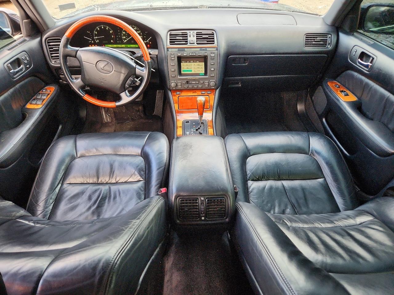 1999 Lexus Ls 400 Black vin: JT8BH28F4X0143337
