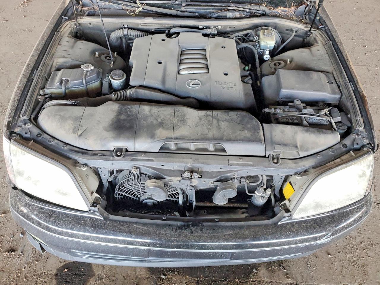 1999 Lexus Ls 400 Black vin: JT8BH28F4X0152832
