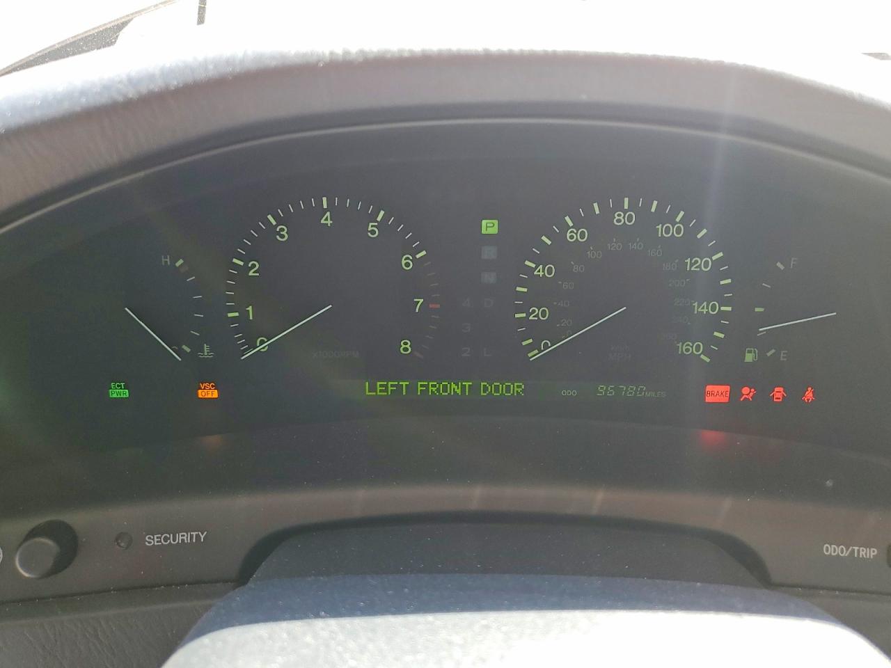 1999 Lexus Ls 400 Silver vin: JT8BH28F4X0156007