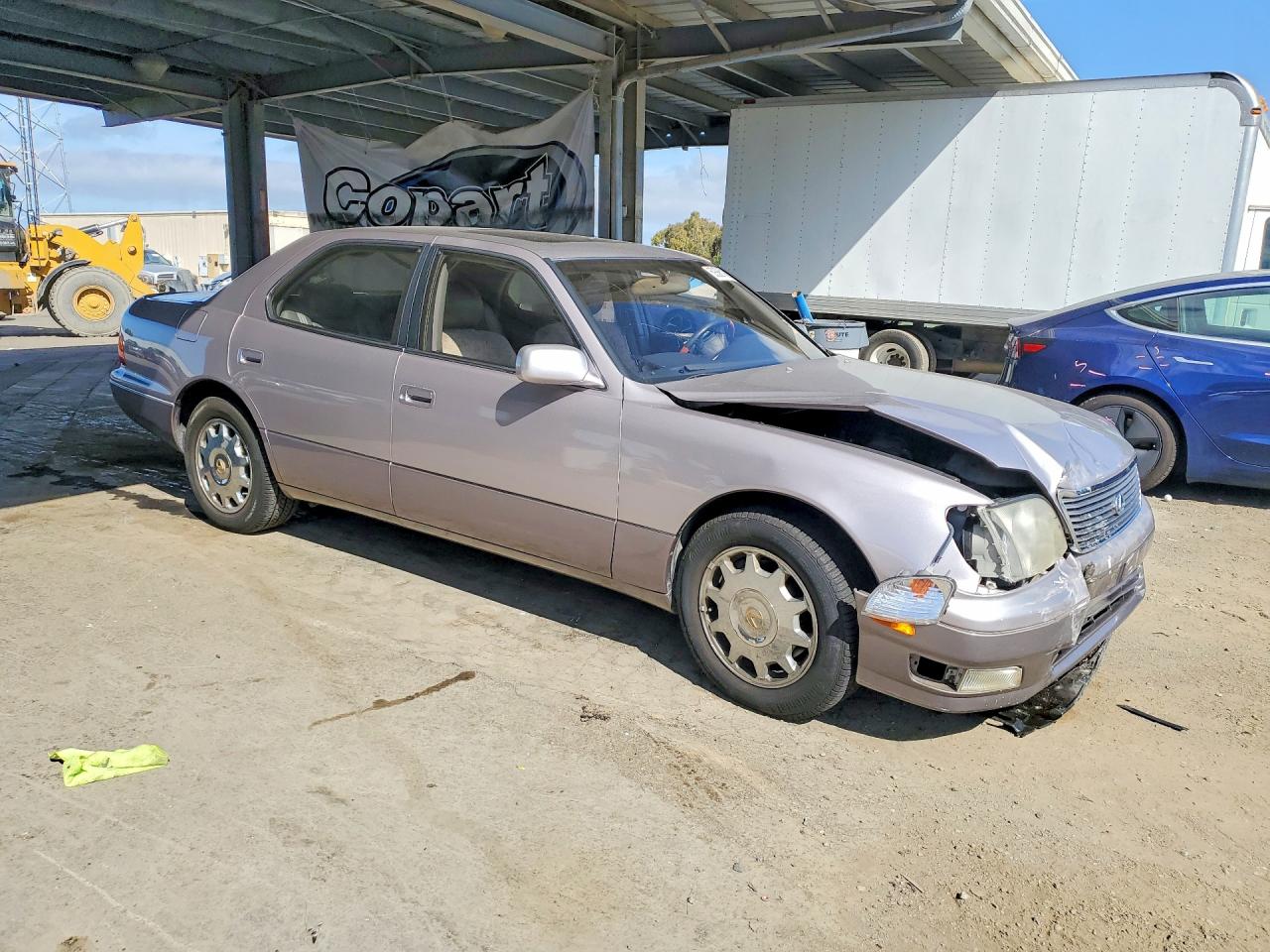 1999 Lexus Ls 400 Silver vin: JT8BH28F4X0156007