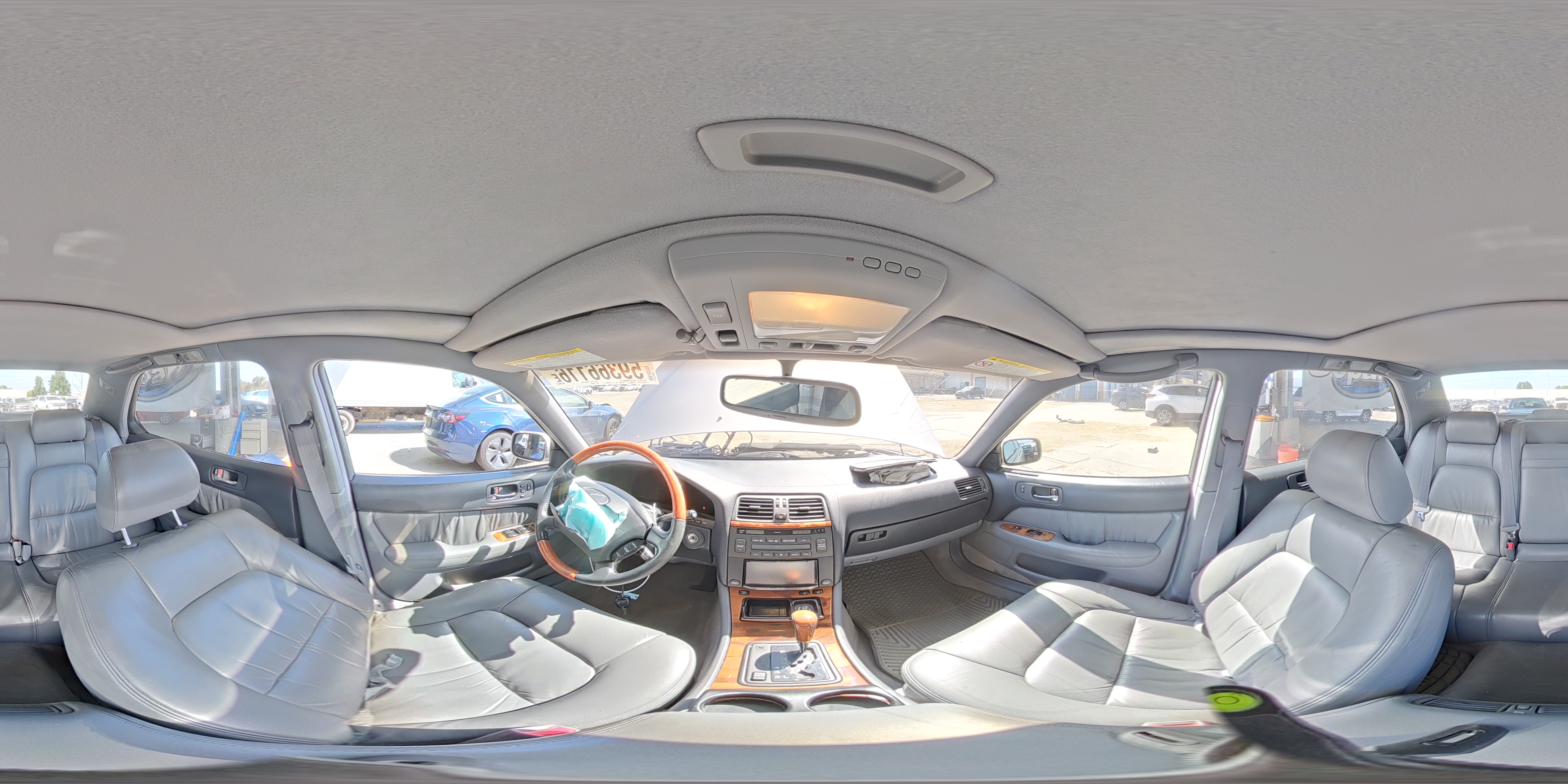1999 Lexus Ls 400 Silver vin: JT8BH28F4X0156007