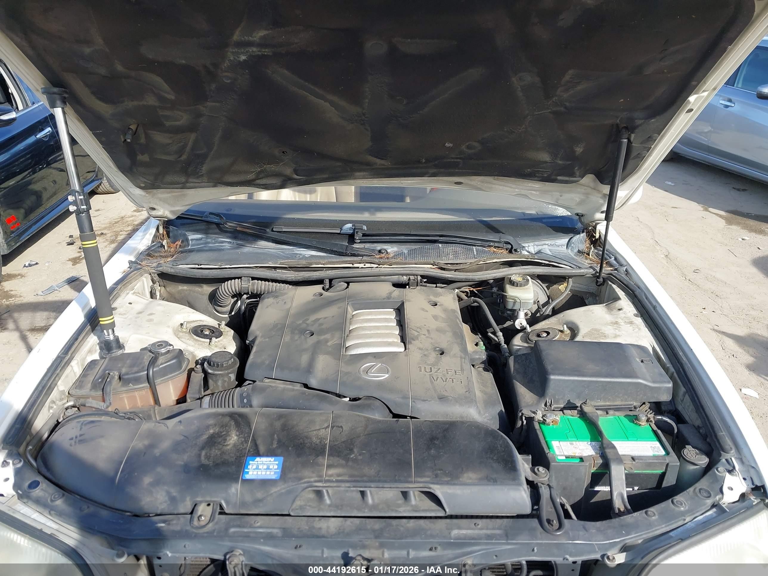 1999 Lexus Ls 400   Белый vin: JT8BH28F4X0159070