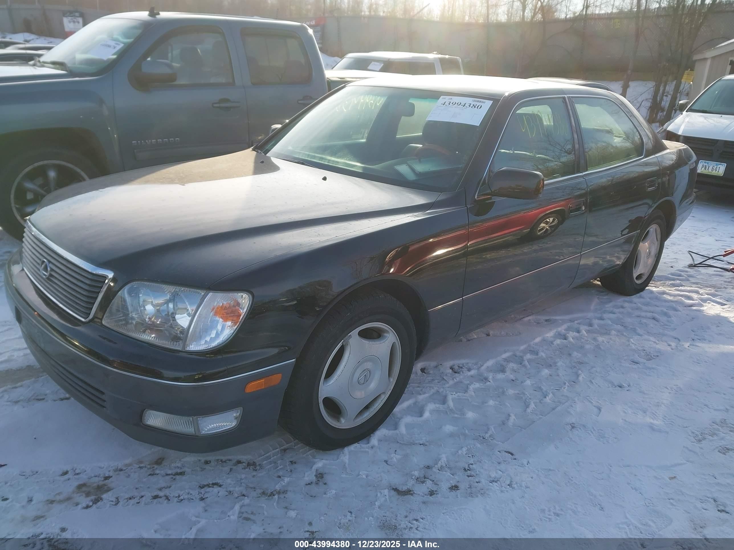 1999 Lexus Ls 400   Black vin: JT8BH28F4X0161997