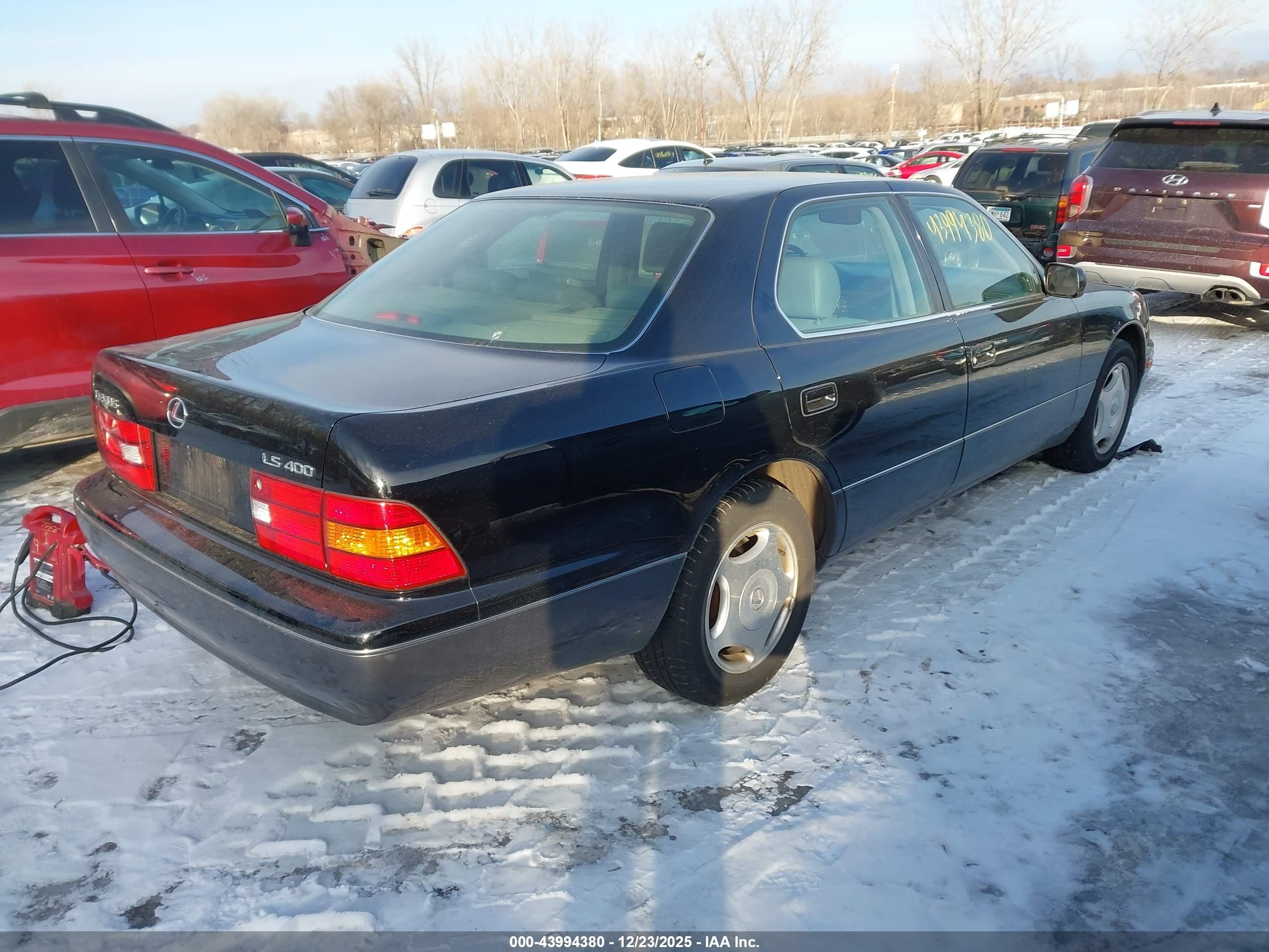 1999 Lexus Ls 400   Black vin: JT8BH28F4X0161997