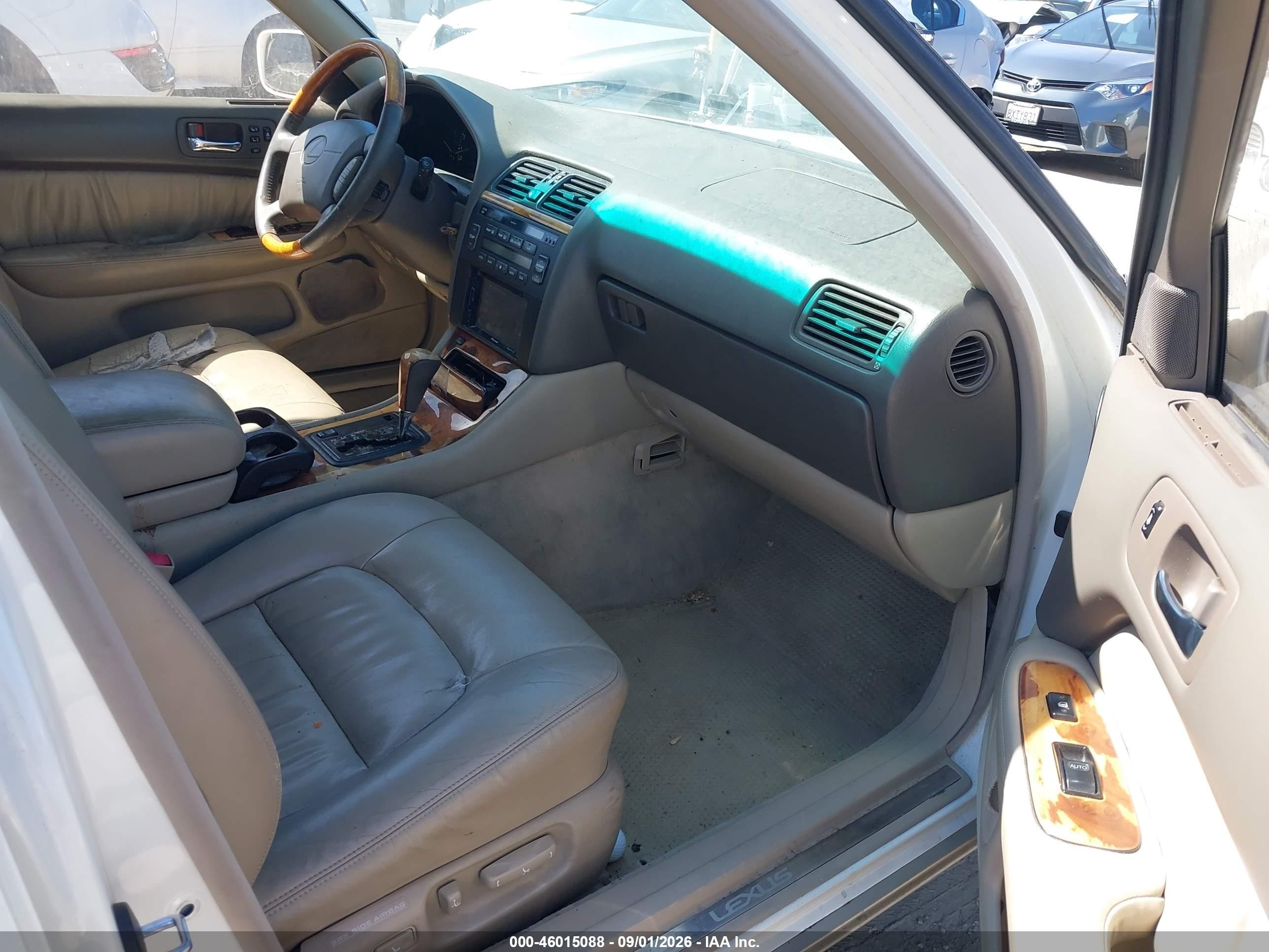 2000 Lexus Ls 400 White vin: JT8BH28F4Y0168997