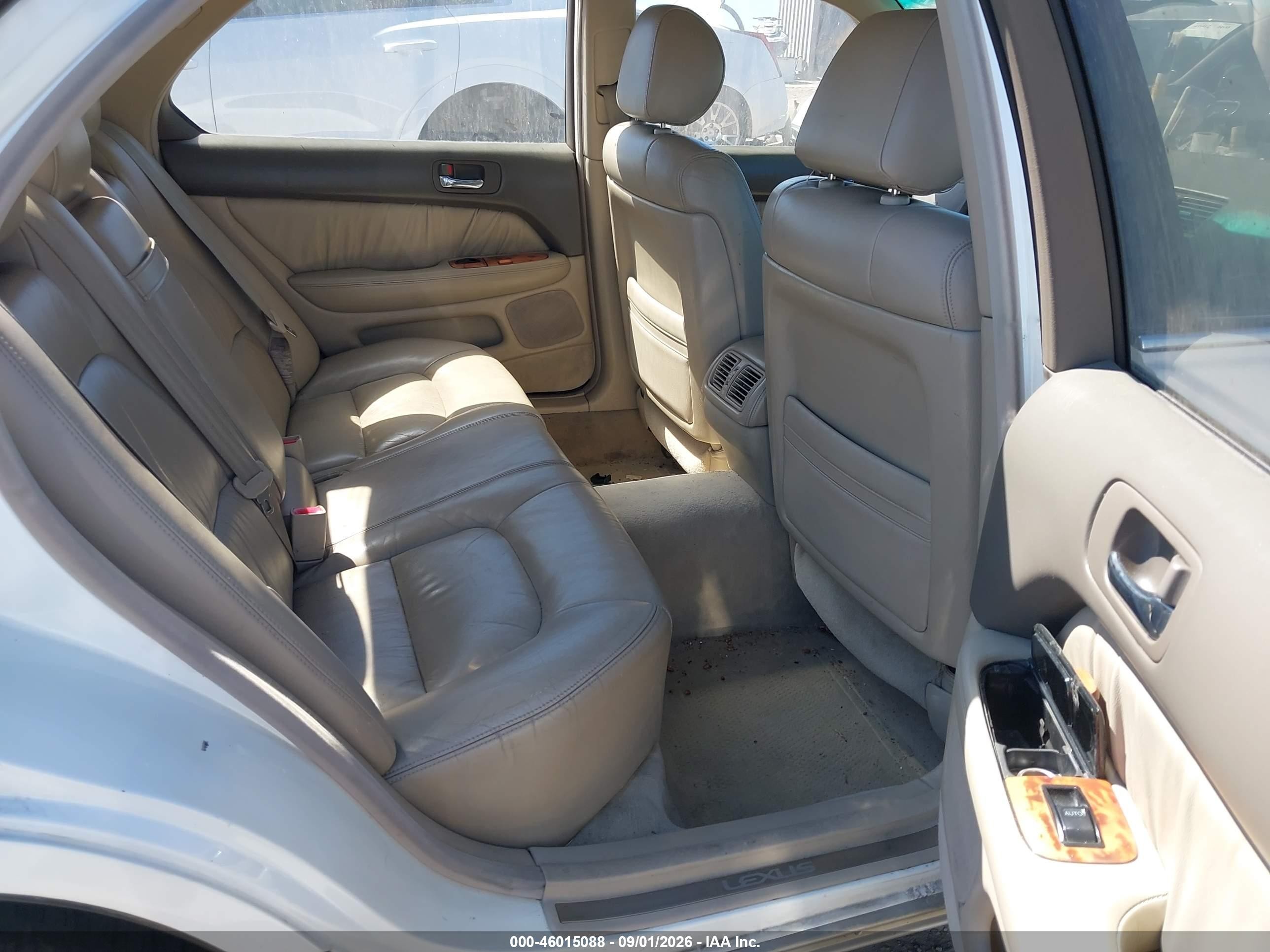 2000 Lexus Ls 400 White vin: JT8BH28F4Y0168997