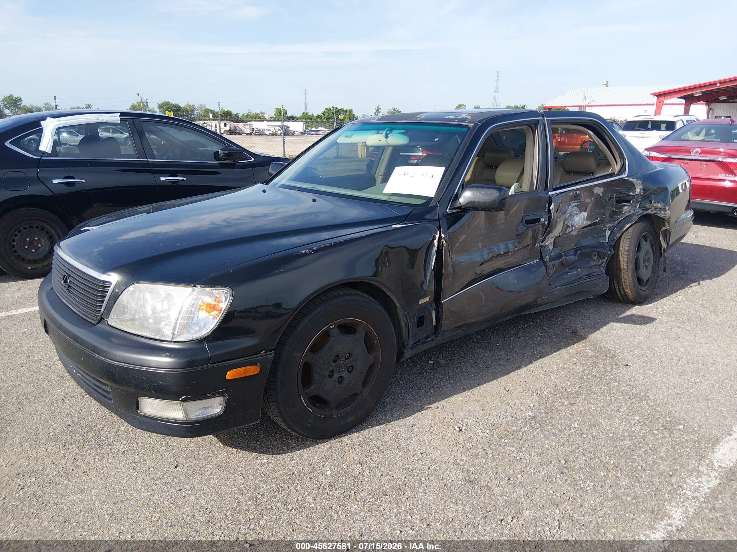 2000 Lexus Ls 400   Синий vin: JT8BH28F4Y0181572