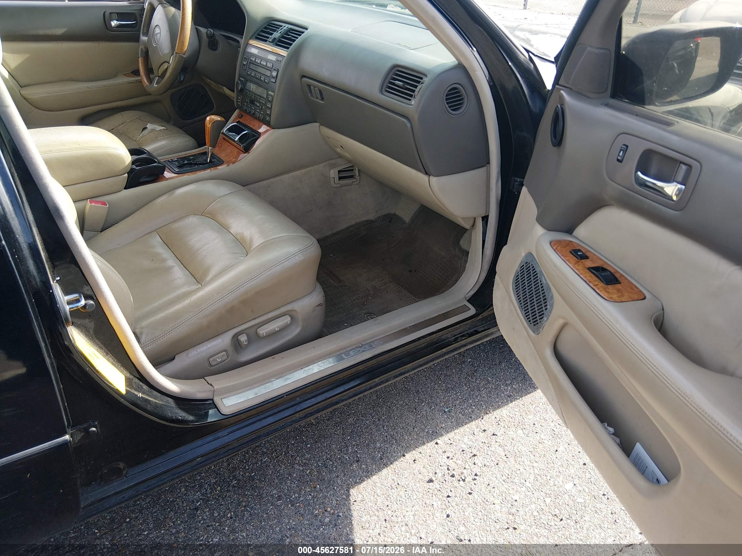 2000 Lexus Ls 400   Синий vin: JT8BH28F4Y0181572