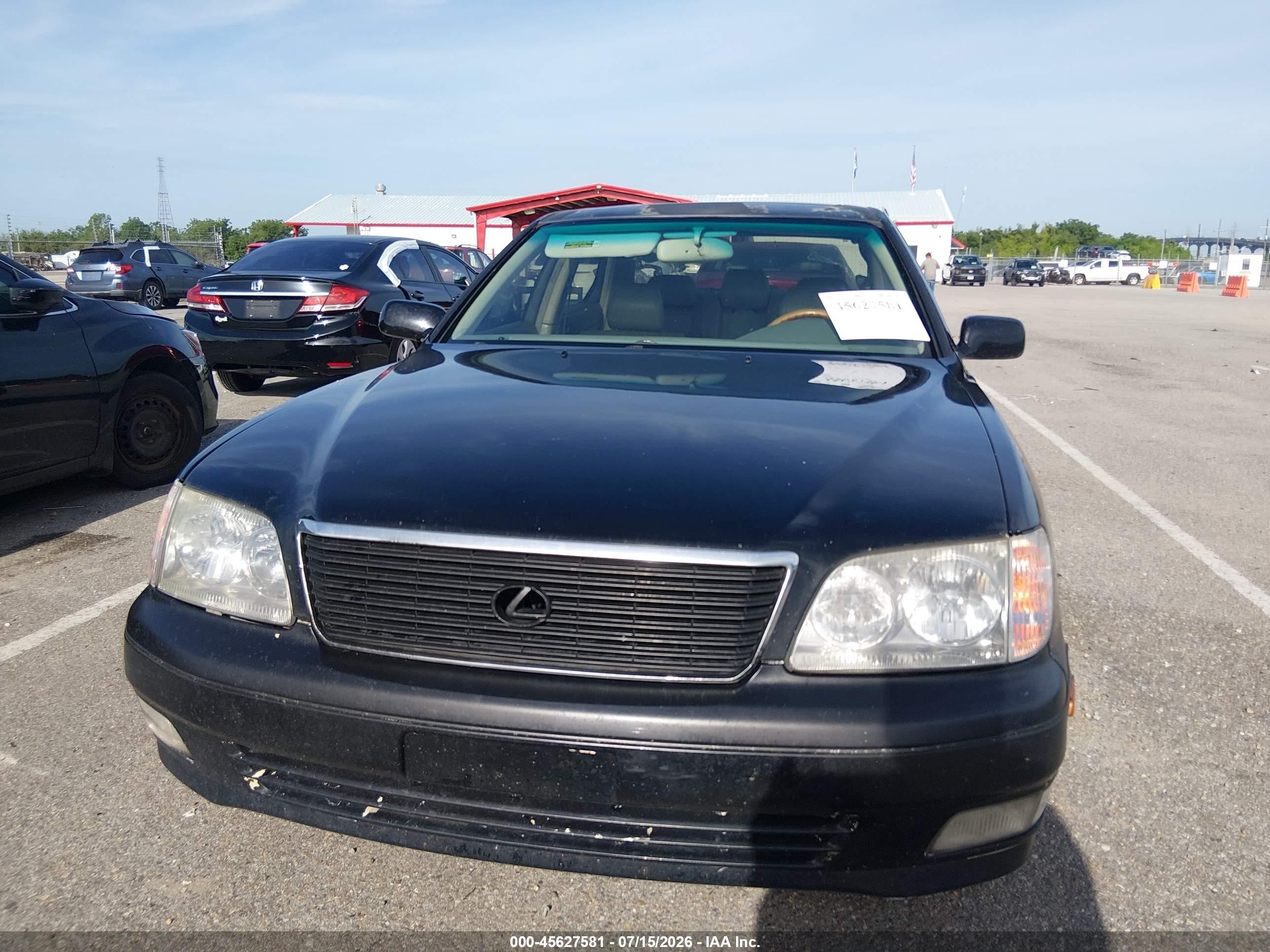 2000 Lexus Ls 400   Синий vin: JT8BH28F4Y0181572