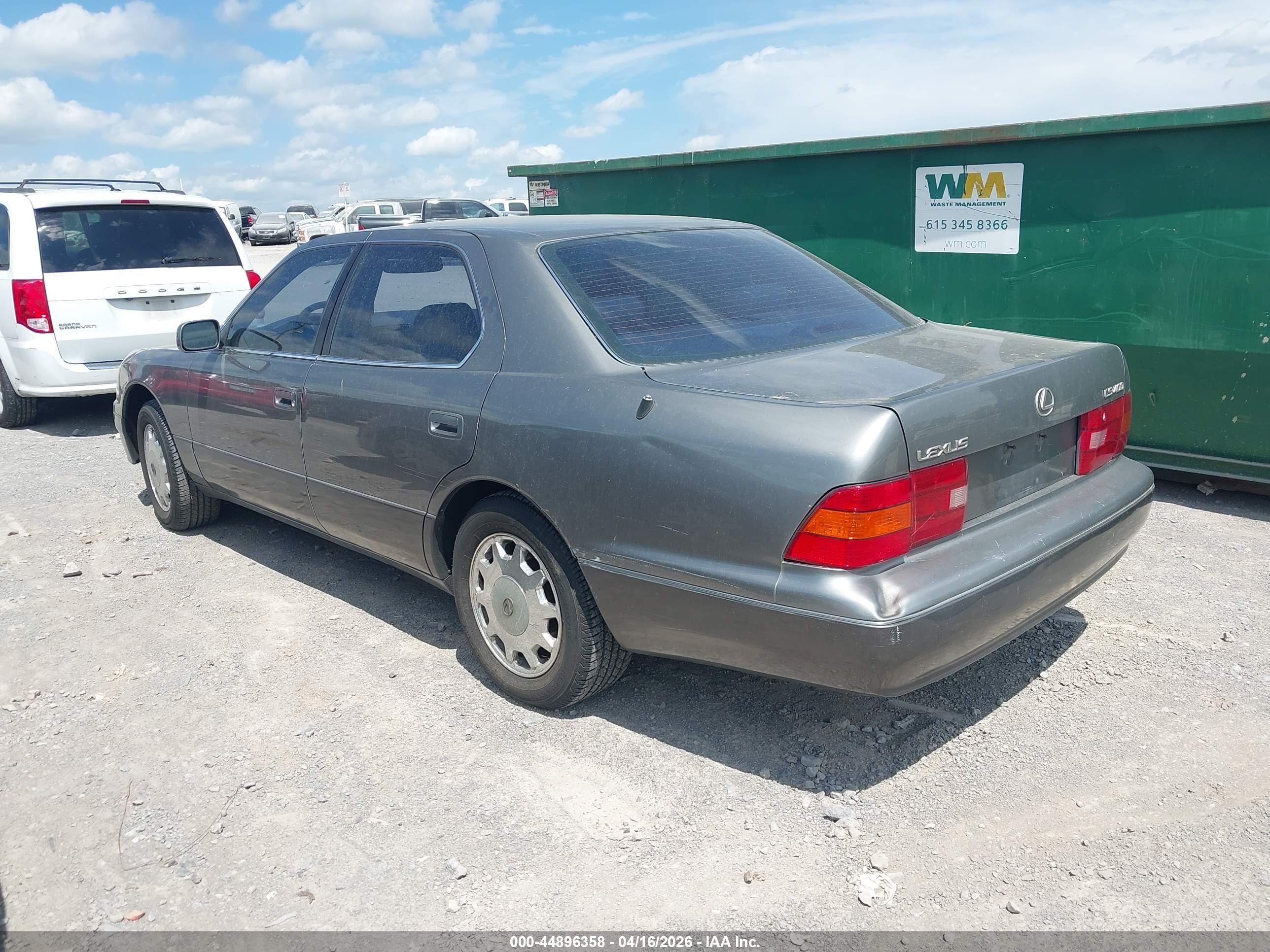 1997 Lexus Ls 400   Gray vin: JT8BH28F5V0091438