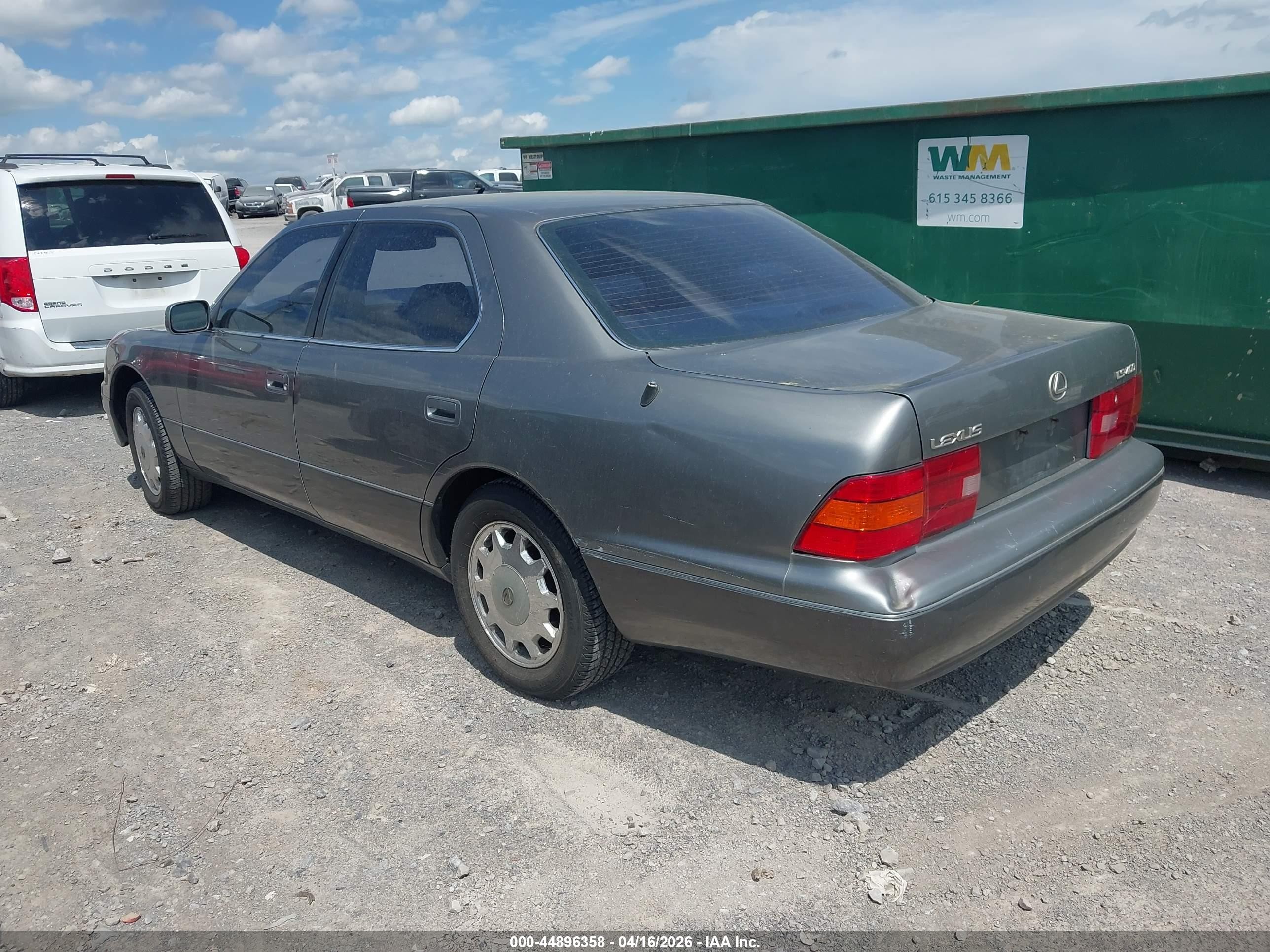 1997 Lexus Ls 400   Gray vin: JT8BH28F5V0091438