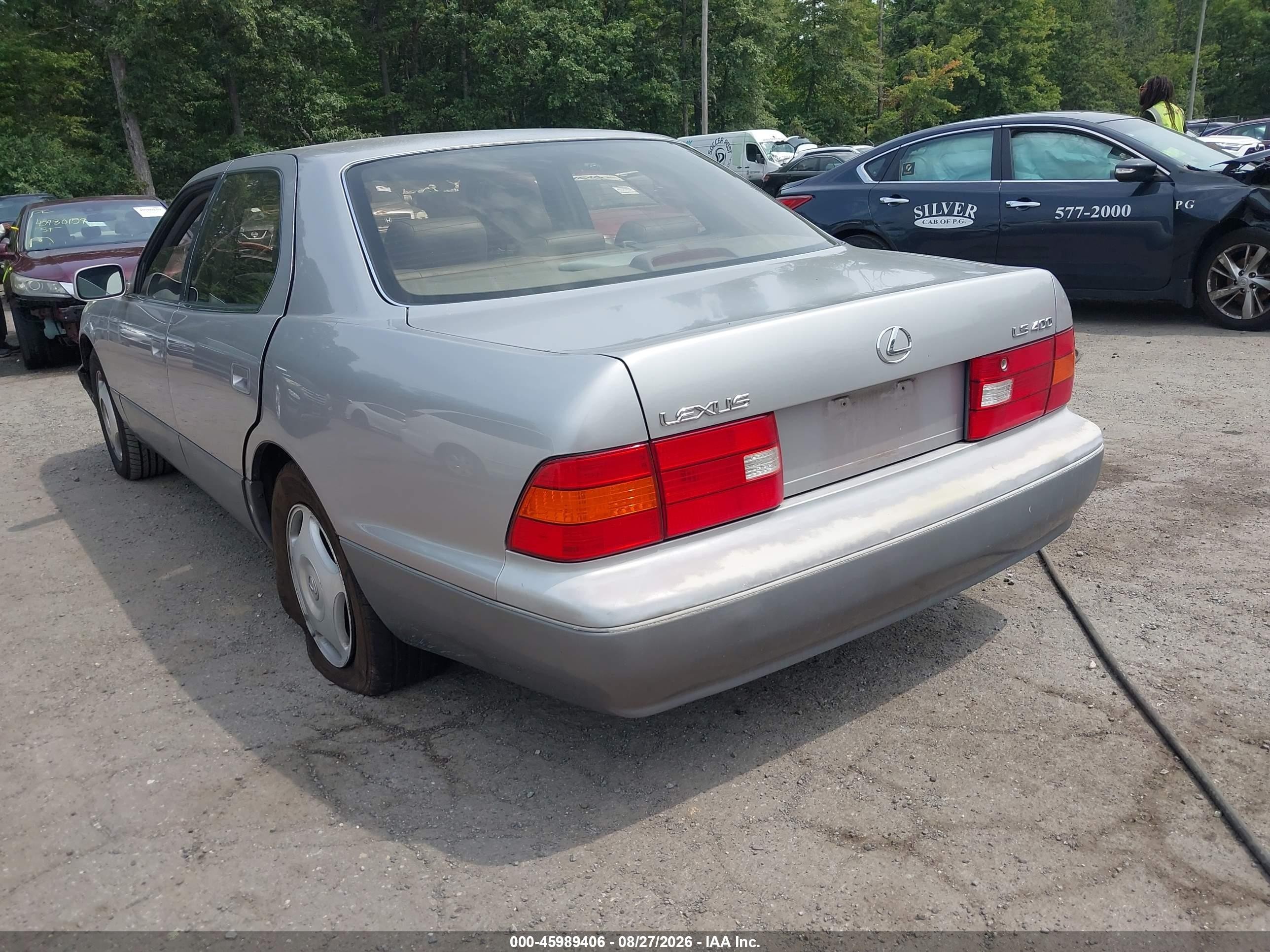 1998 Lexus Ls 400   Silver vin: JT8BH28F5W0122558