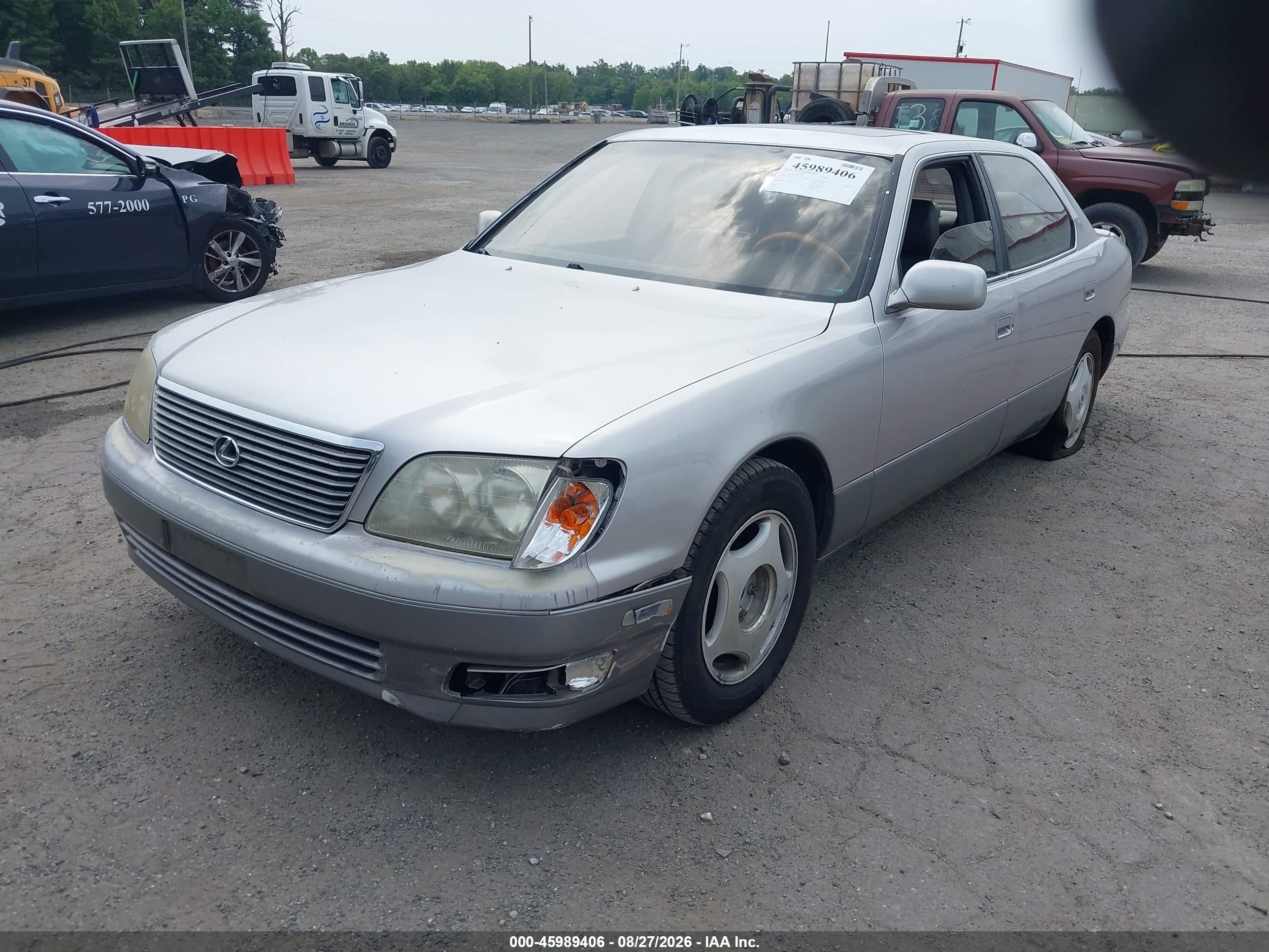 1998 Lexus Ls 400   Silver vin: JT8BH28F5W0122558