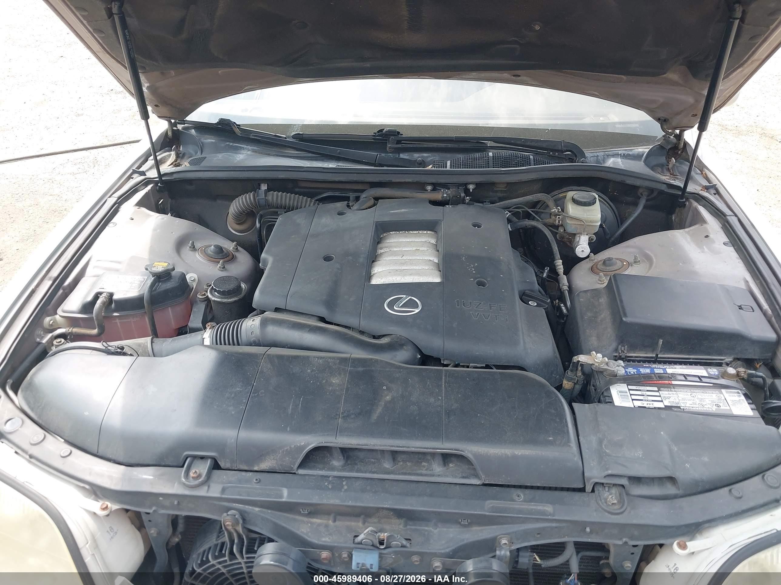 1998 Lexus Ls 400   Silver vin: JT8BH28F5W0122558