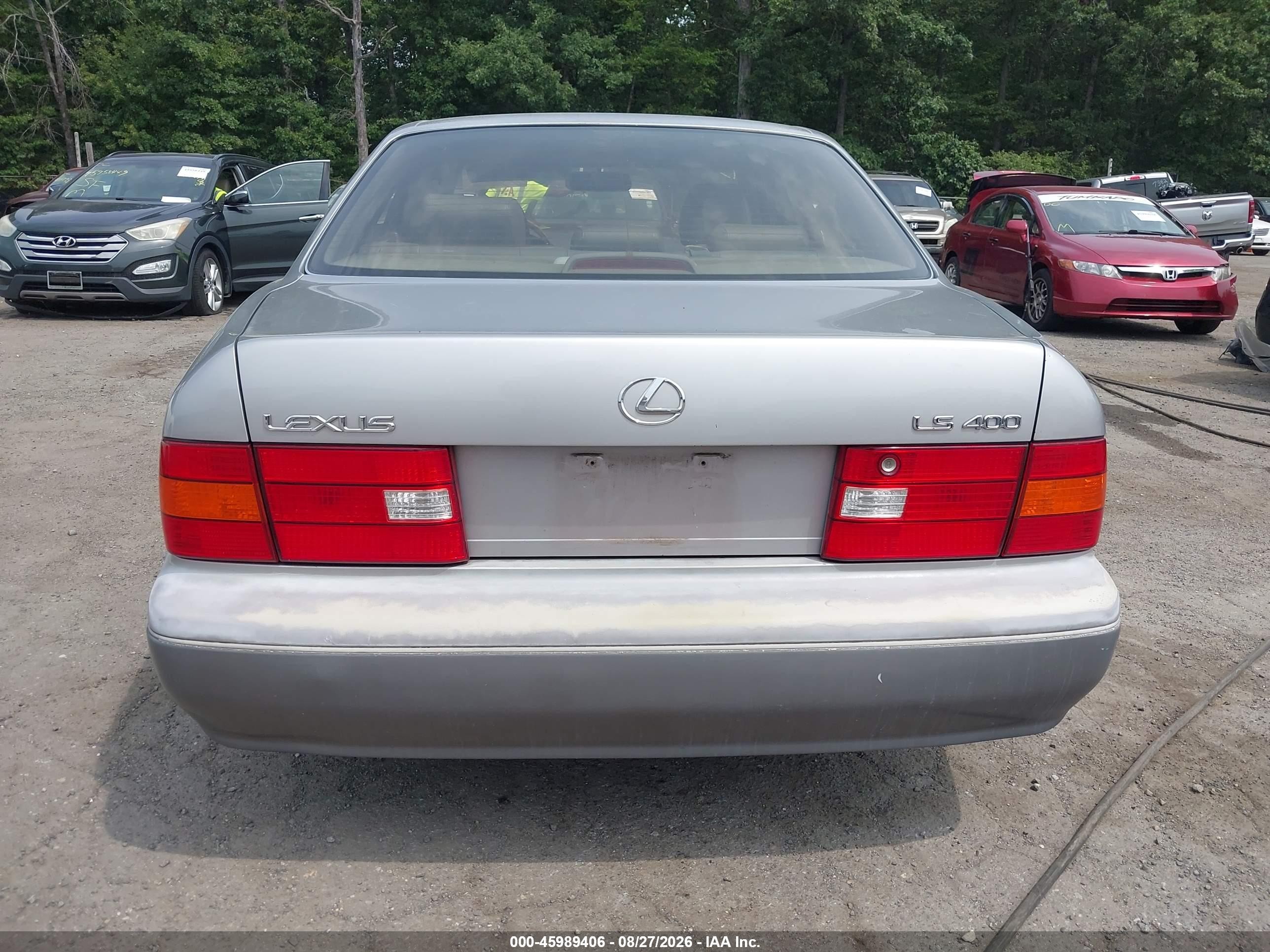 1998 Lexus Ls 400   Silver vin: JT8BH28F5W0122558
