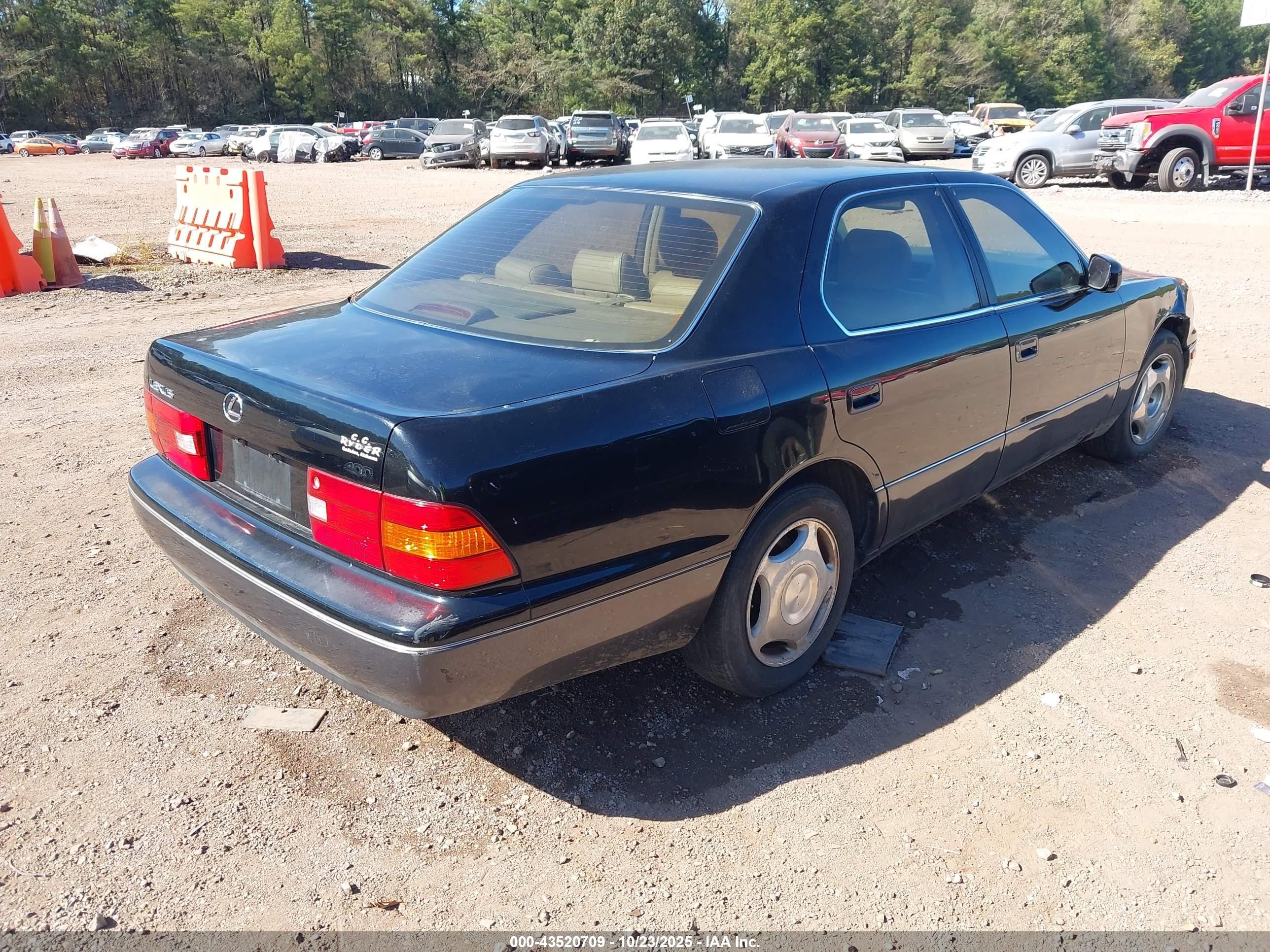 1999 Lexus Ls 400   Black vin: JT8BH28F5X0162737