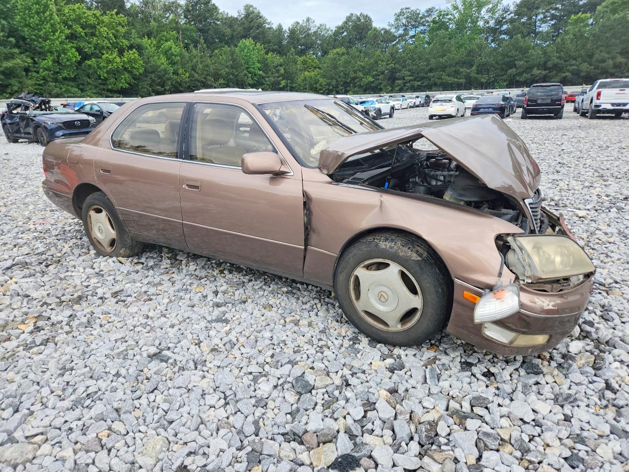 2000 Lexus Ls 400 Tan vin: JT8BH28F5Y0167275