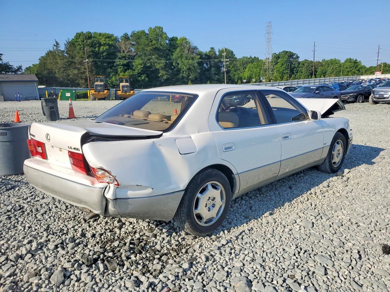 2000 Lexus Ls 400 White vin: JT8BH28F5Y0181712