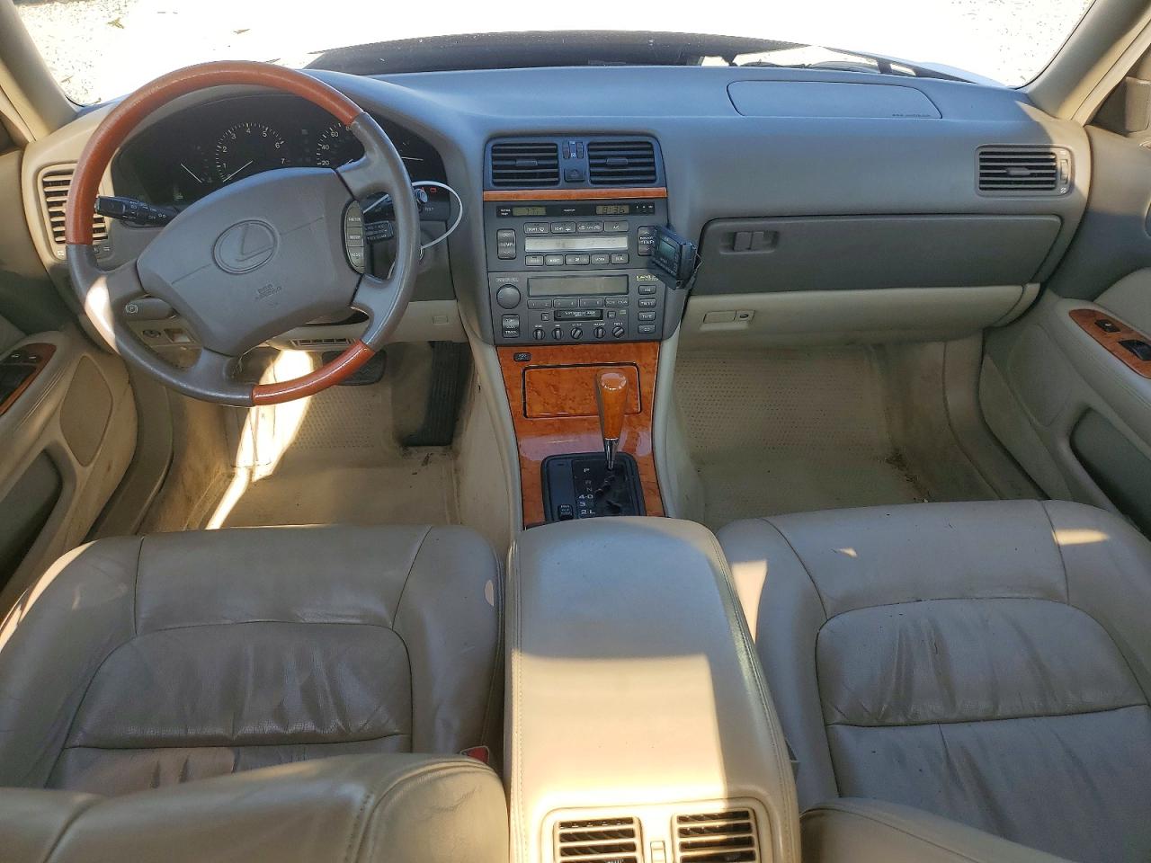 2000 Lexus Ls 400 White vin: JT8BH28F5Y0181712