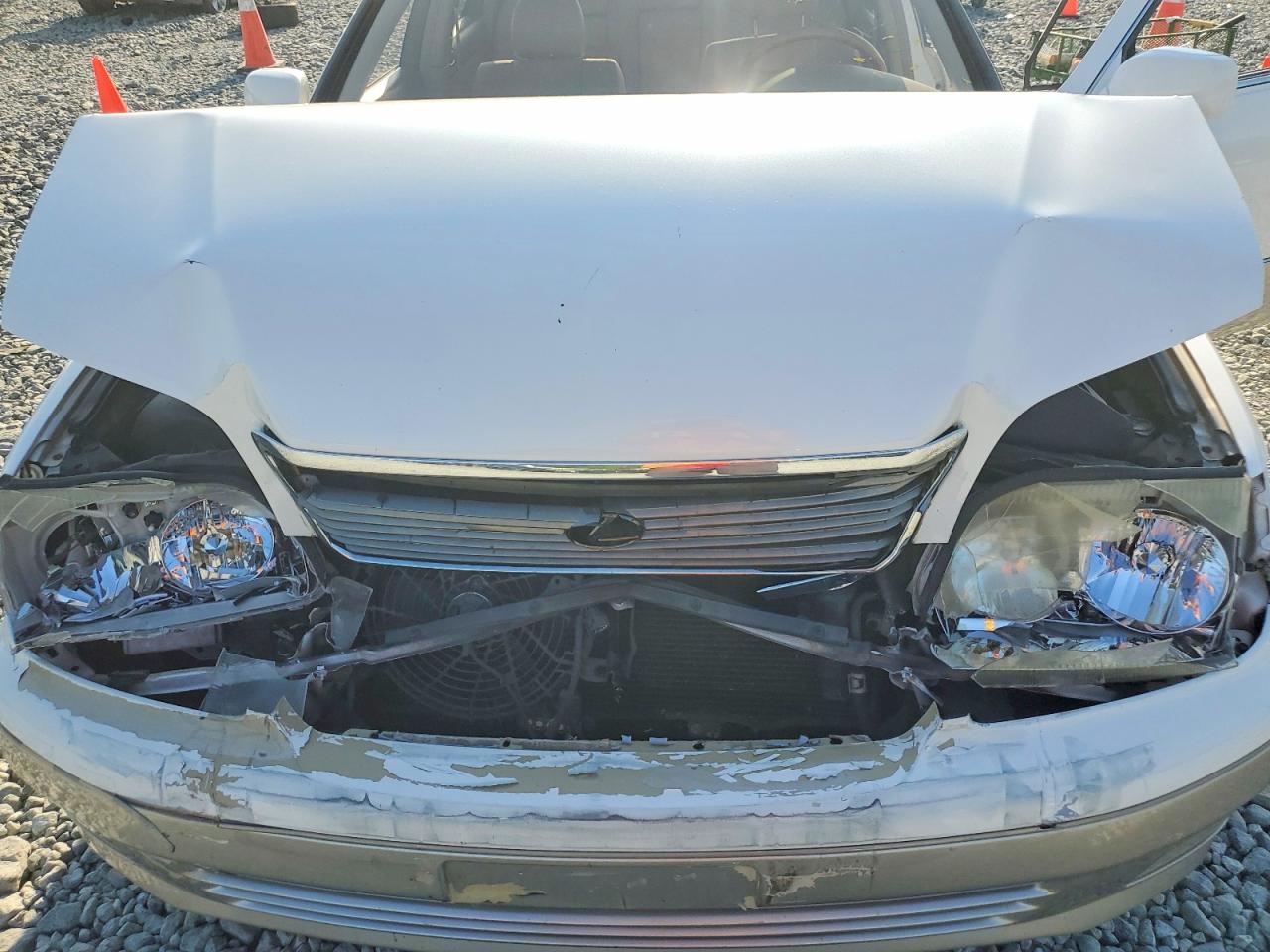 2000 Lexus Ls 400 White vin: JT8BH28F5Y0181712