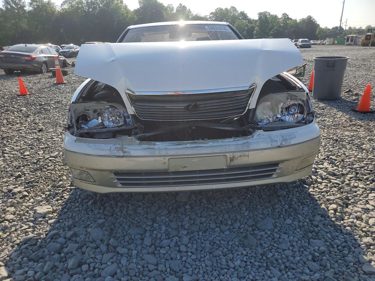 2000 Lexus Ls 400 White vin: JT8BH28F5Y0181712