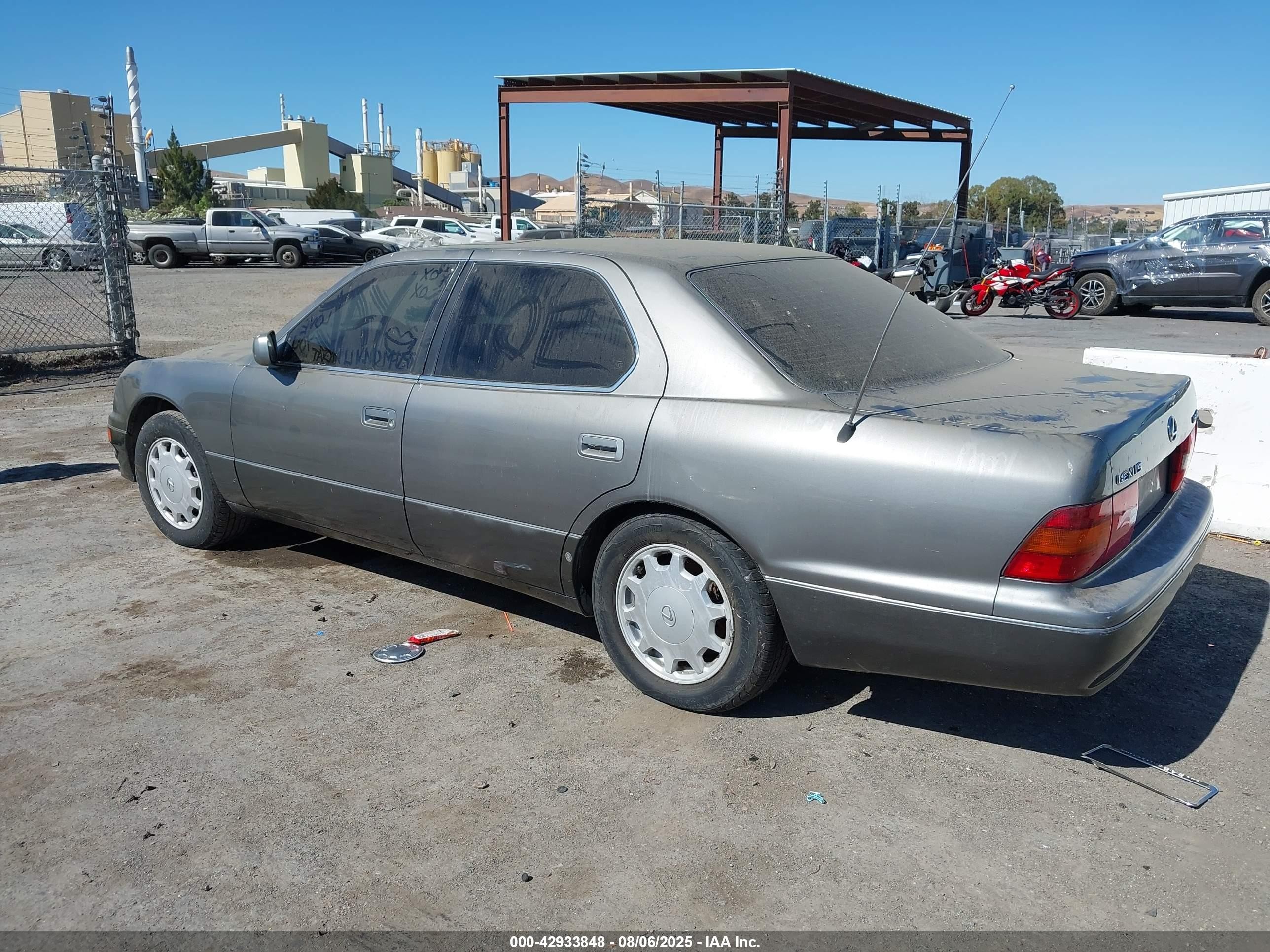 1997 Lexus Ls 400   Gray vin: JT8BH28F6V0083543
