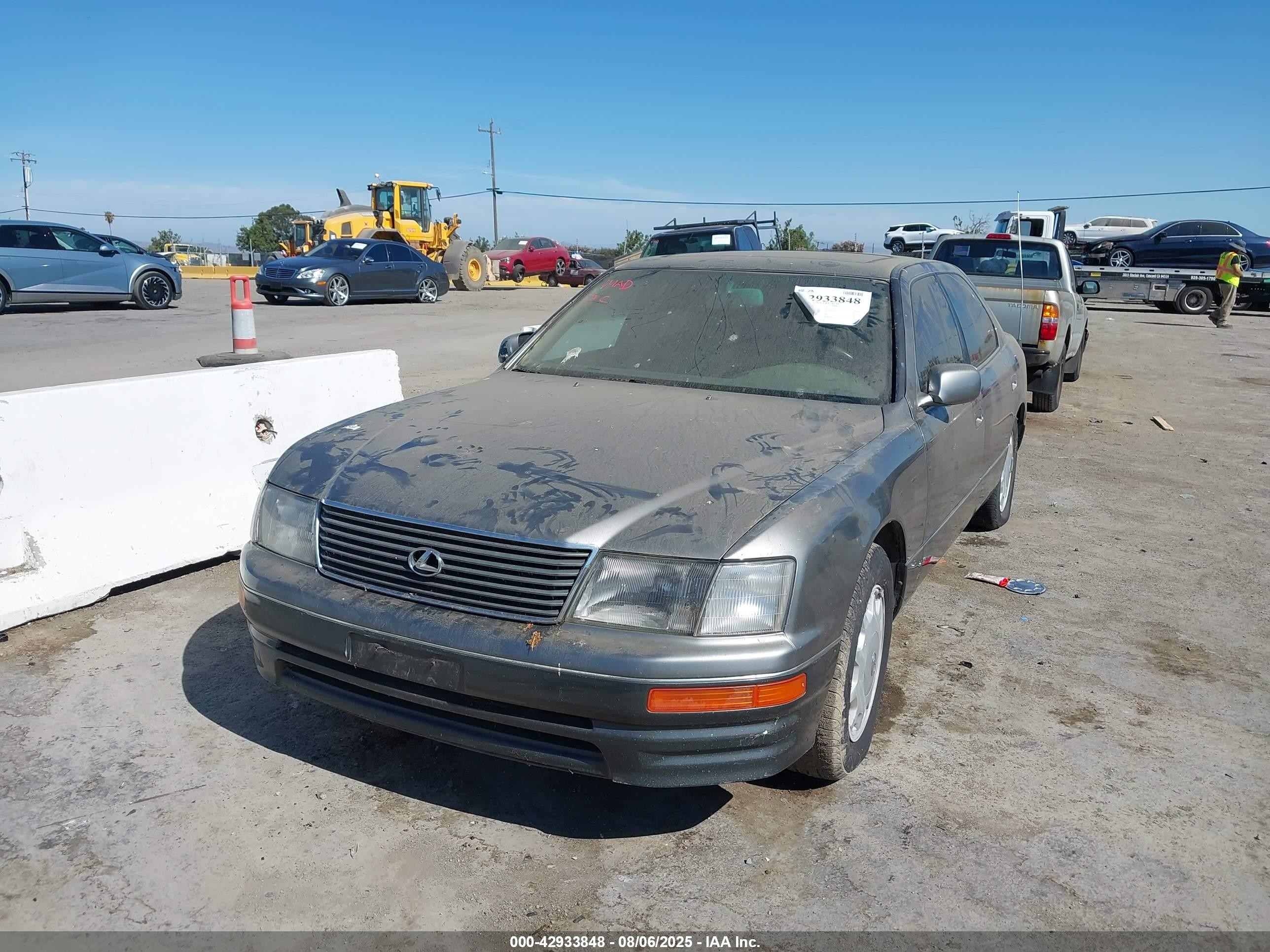 1997 Lexus Ls 400   Gray vin: JT8BH28F6V0083543