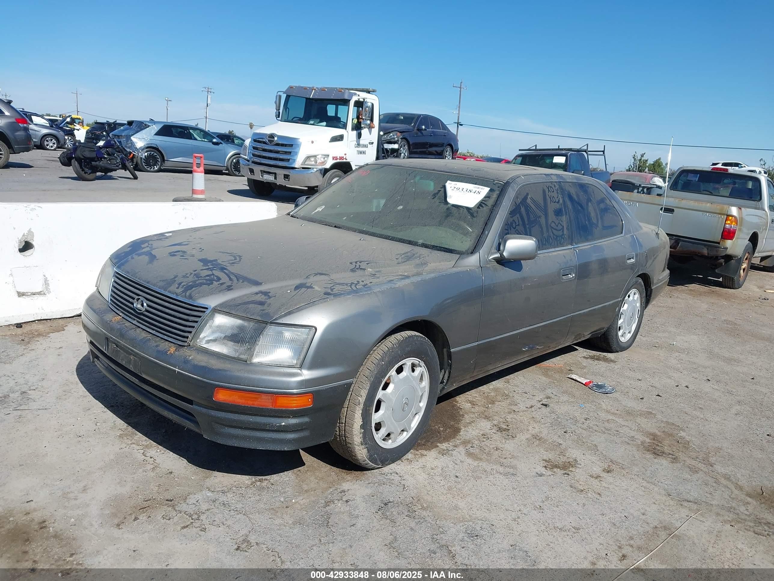 1997 Lexus Ls 400   Gray vin: JT8BH28F6V0083543