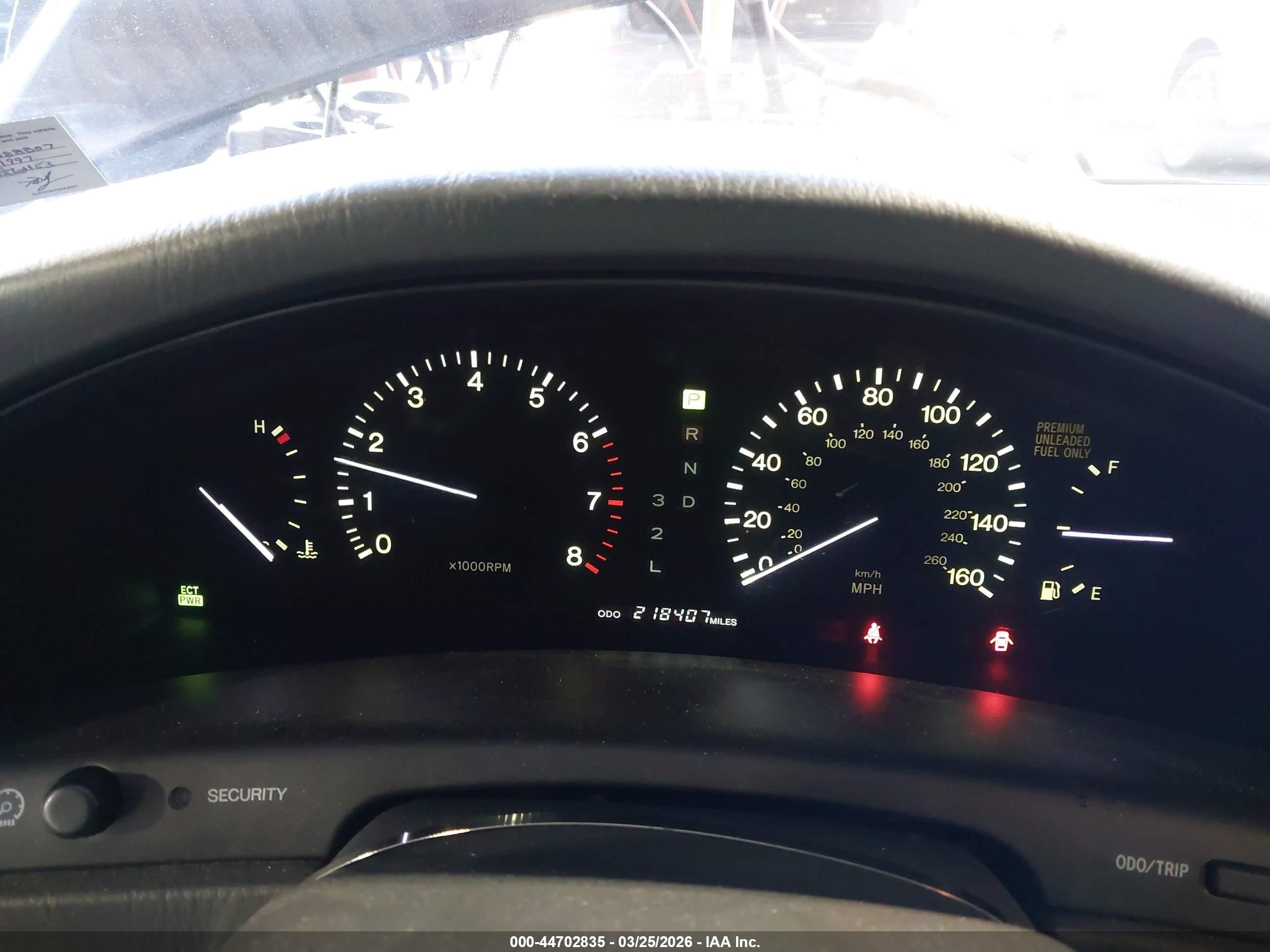 1997 Lexus Ls 400   Blue vin: JT8BH28F6V0088807