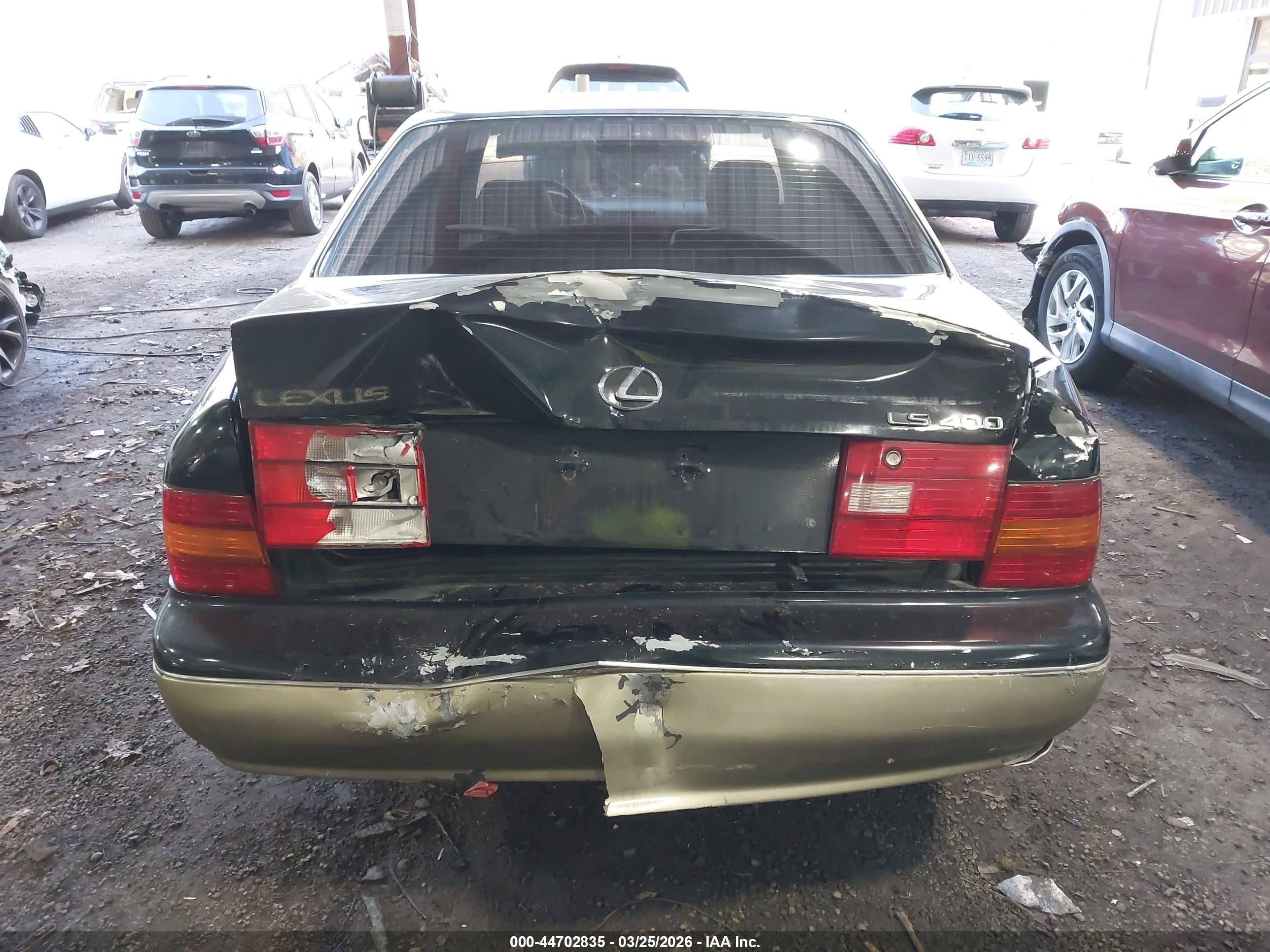 1997 Lexus Ls 400   Blue vin: JT8BH28F6V0088807