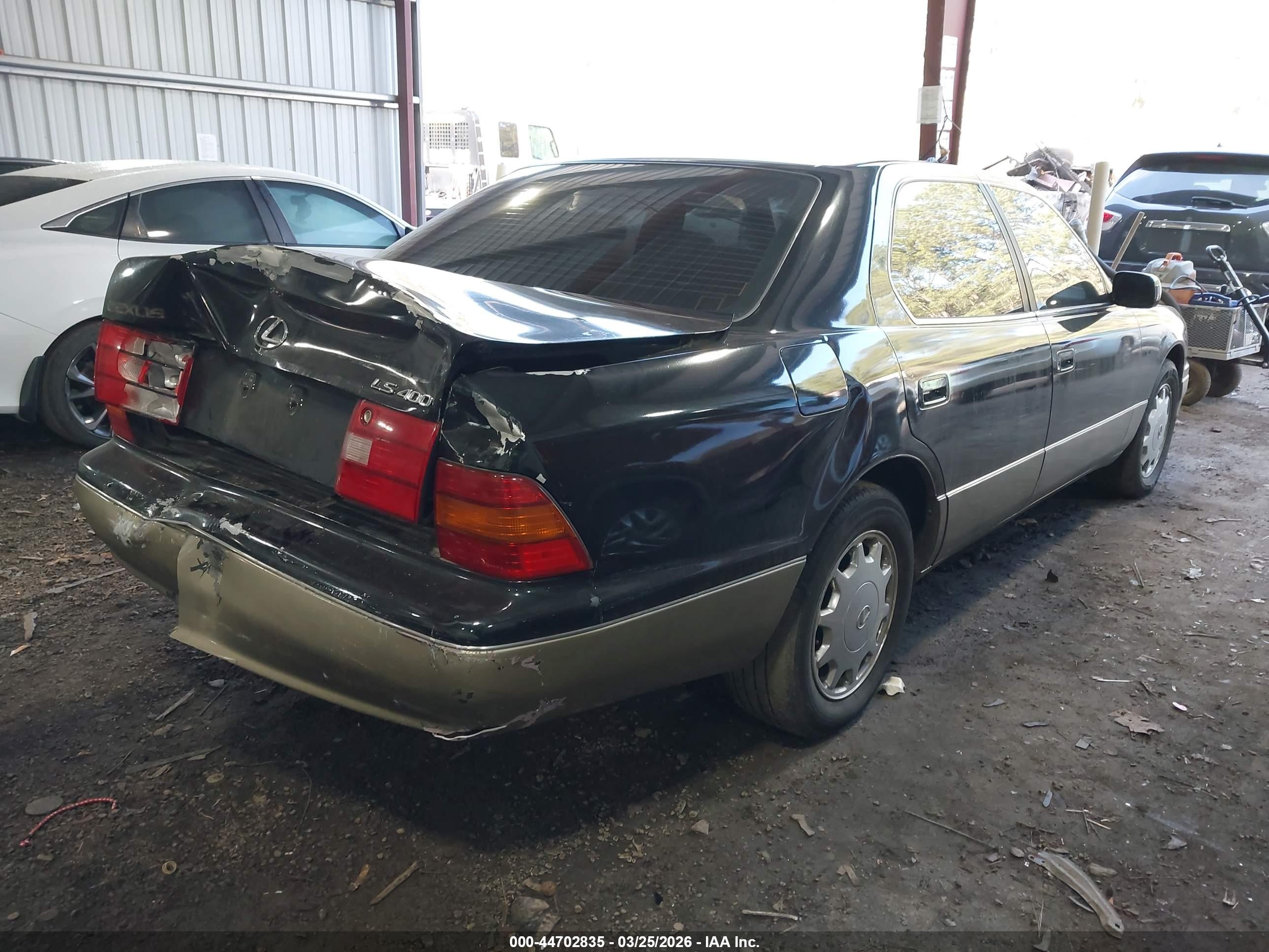 1997 Lexus Ls 400   Blue vin: JT8BH28F6V0088807