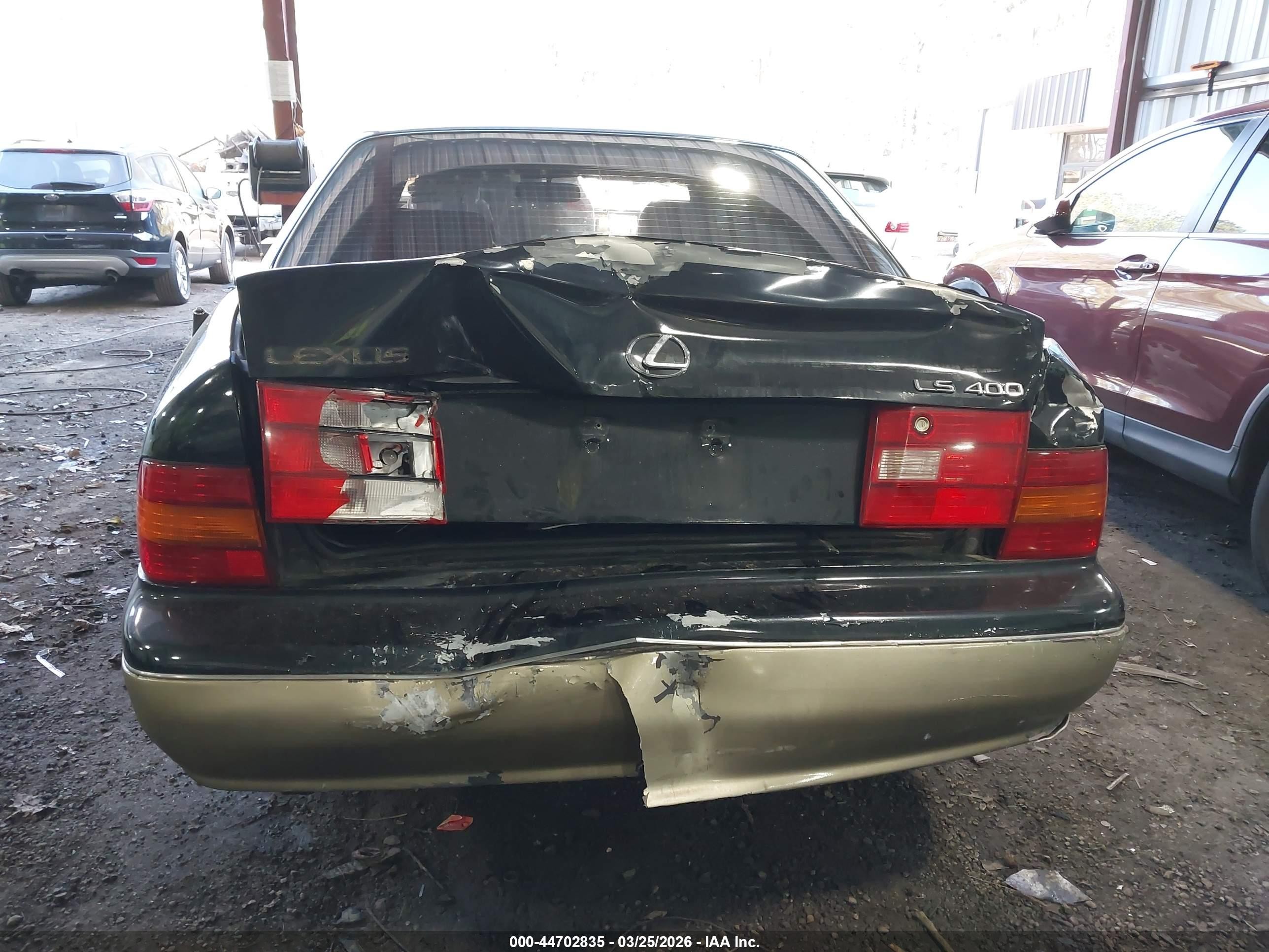 1997 Lexus Ls 400   Blue vin: JT8BH28F6V0088807